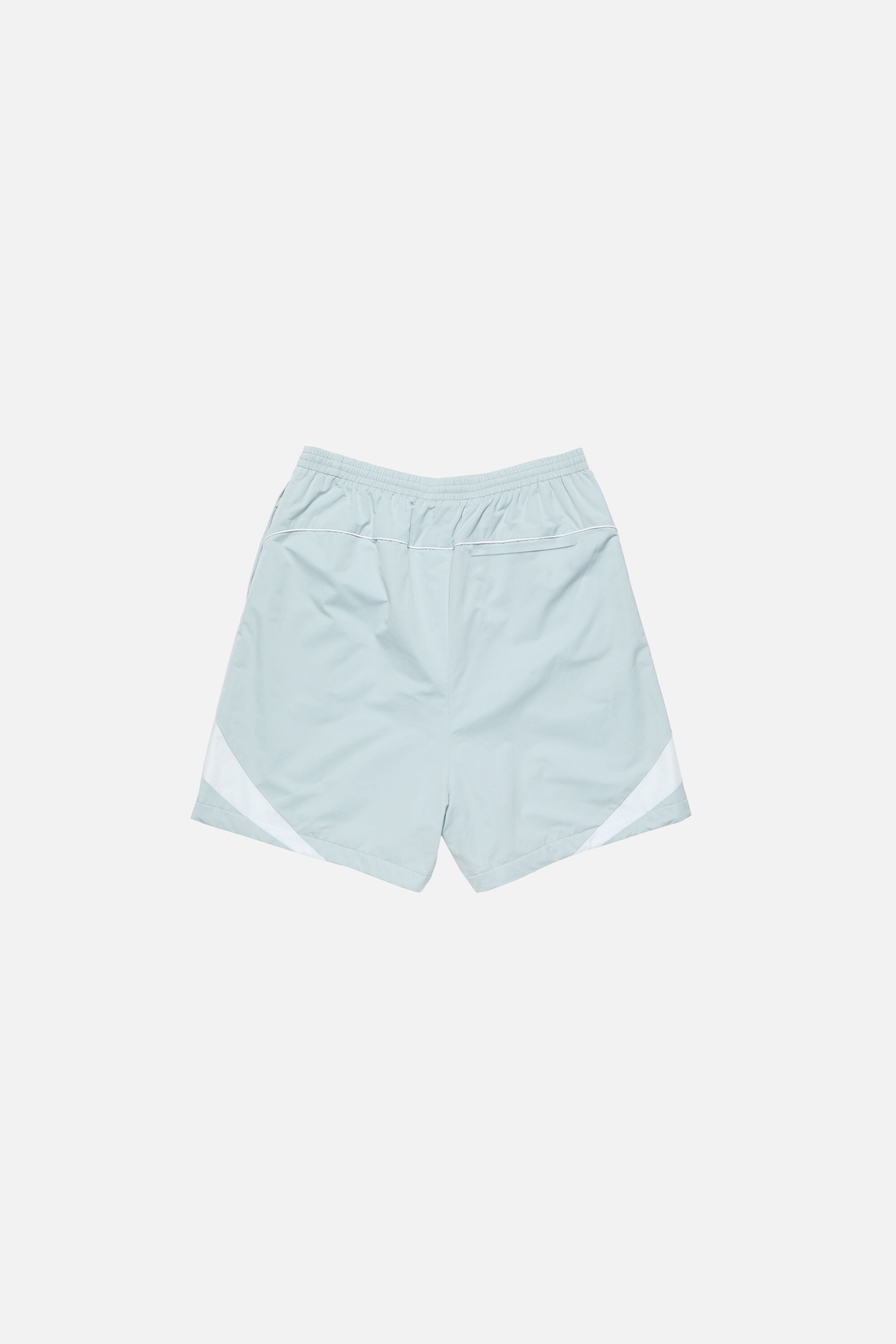 white___aaa　acne studios ブルーショート丈ニット Acne Studios - 半袖Vネックセーター - ホワイト/ネイビー
