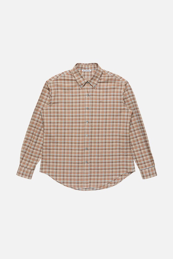 RW-WN-SHIR000106, Brown/grey
