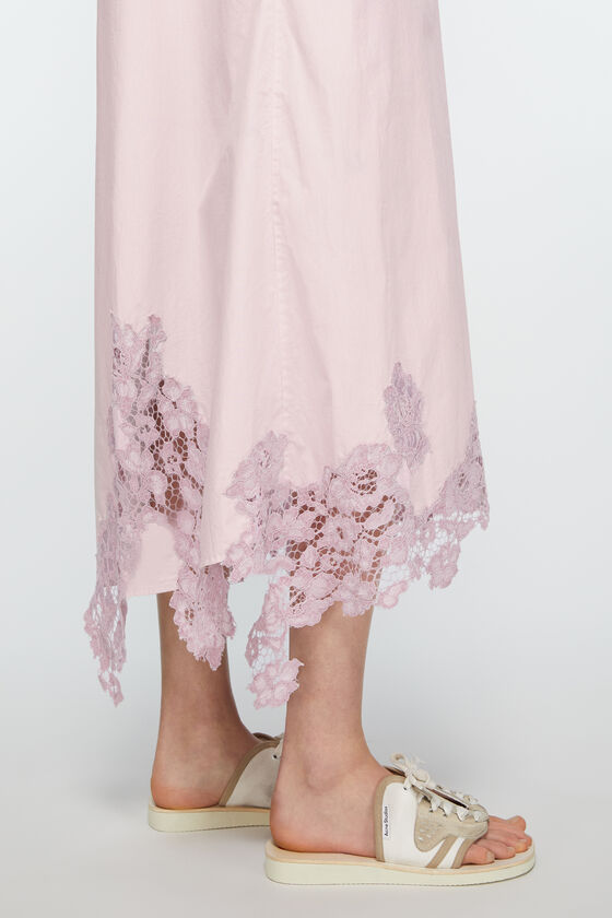 Acne Studios ロゴ ワンピース ライラック