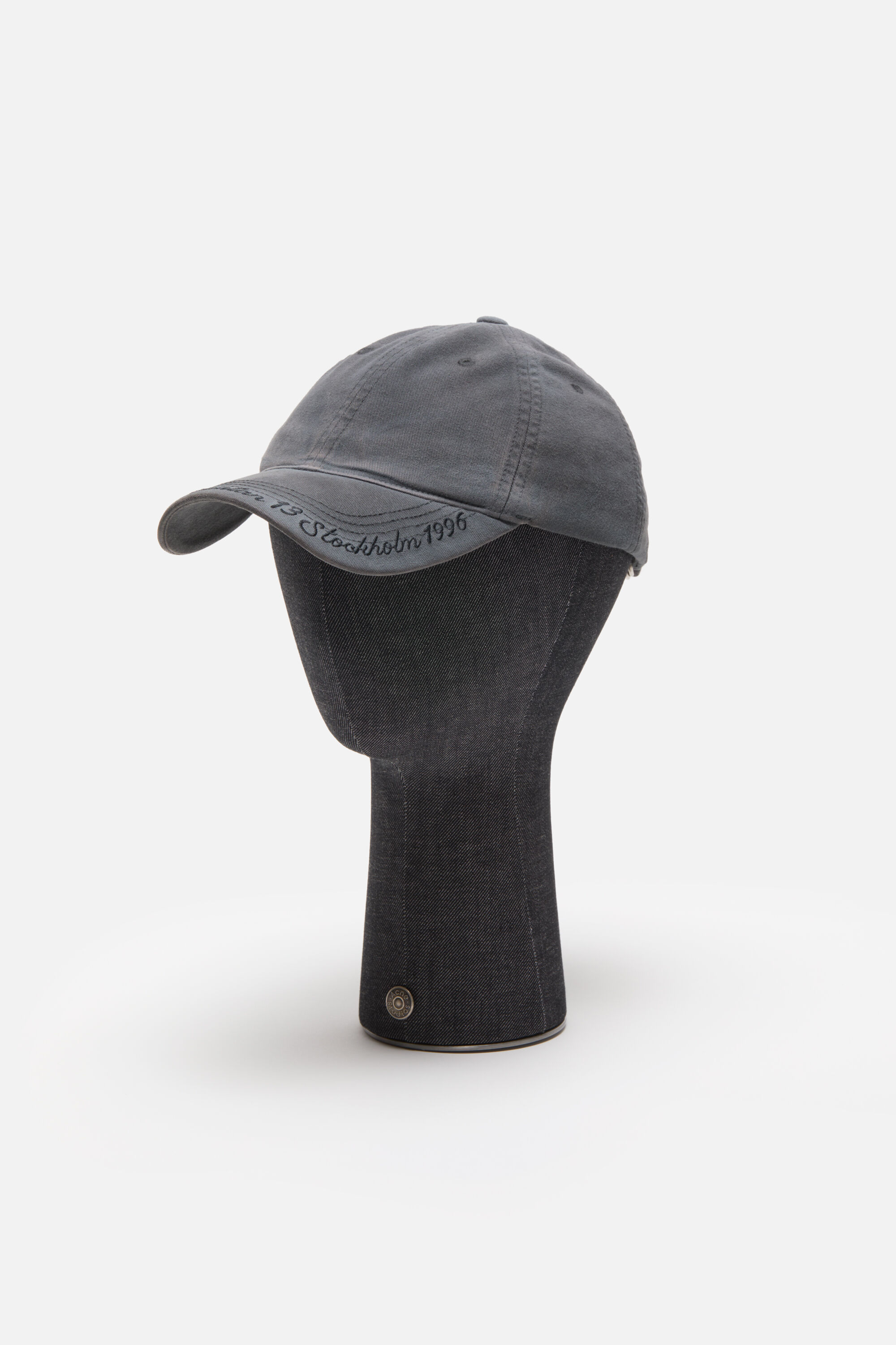 Acne Studios - Logo cap - Asphalt grey