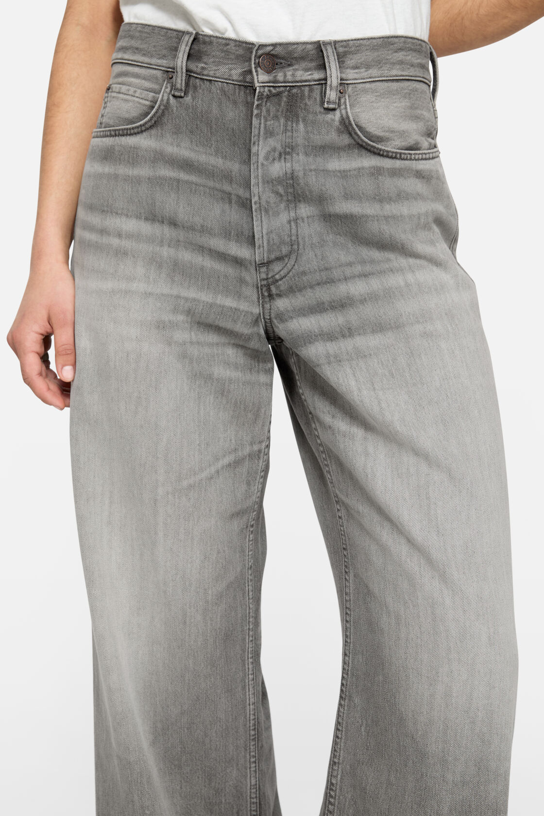 Loose fit jeans - 1981, Ash grey, 2000x