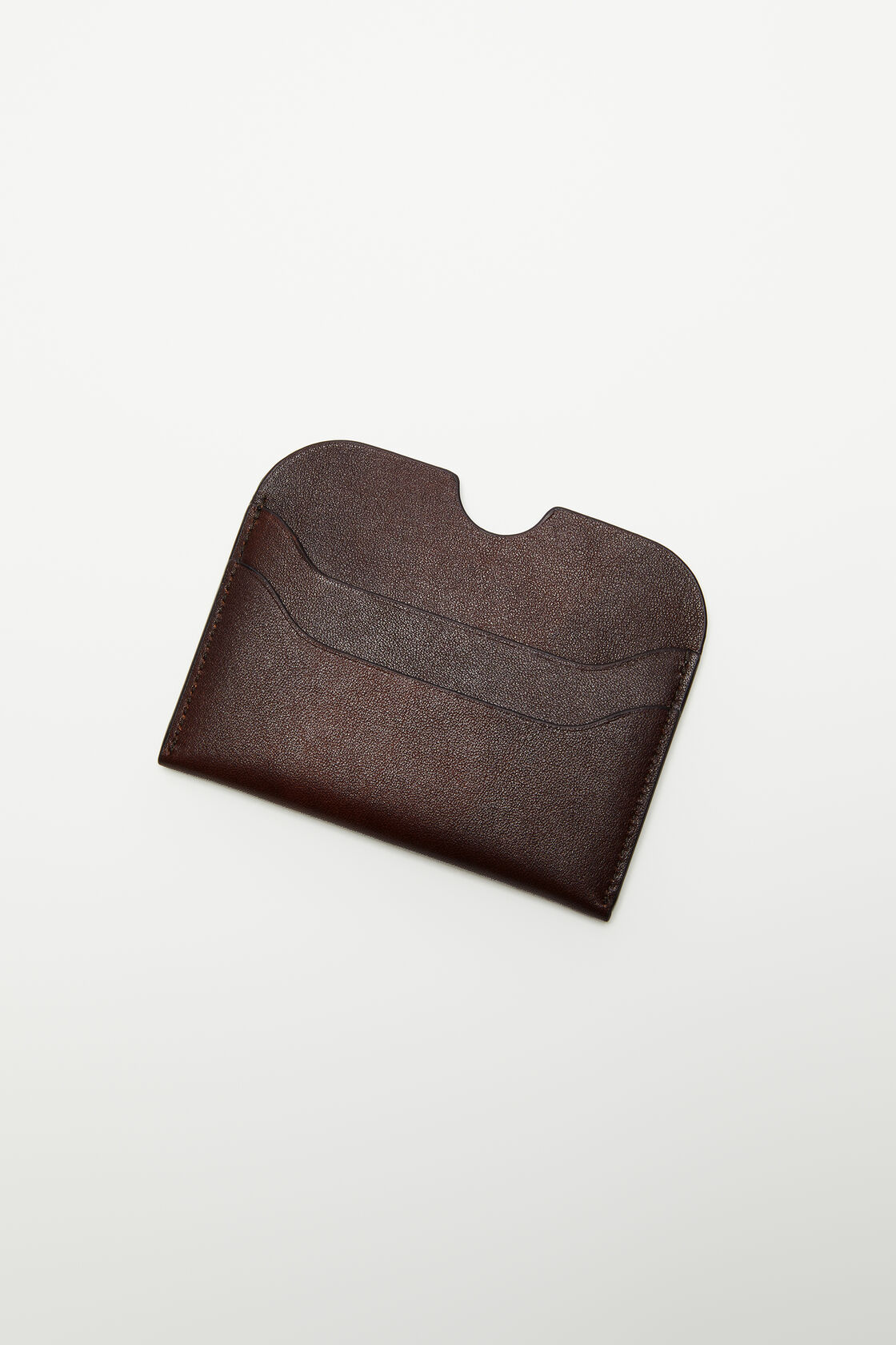 皮革卡夾, 深棕色, 2000x