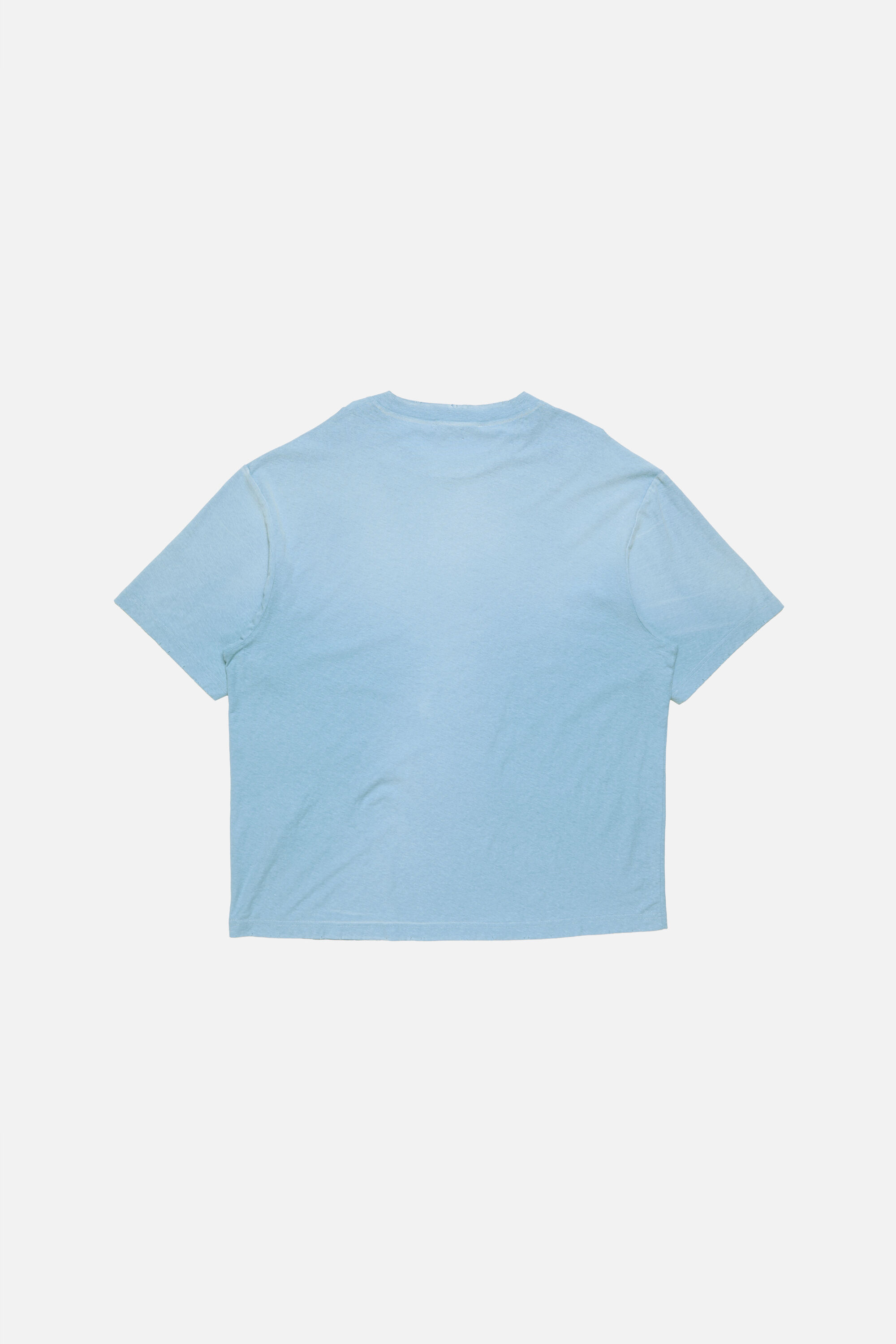 Acne studios 20SS マガジンプリント Tシャツ 新品 Acne Studios - Sprayed logo t-shirt - Cornflower blue
