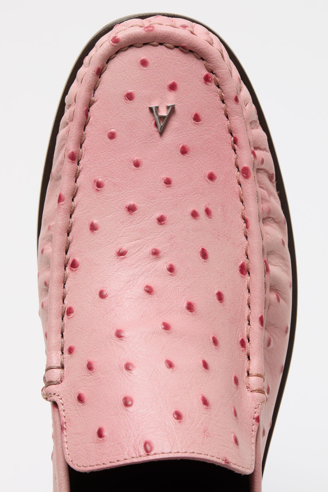 Leather loafers, Pink, 2000x