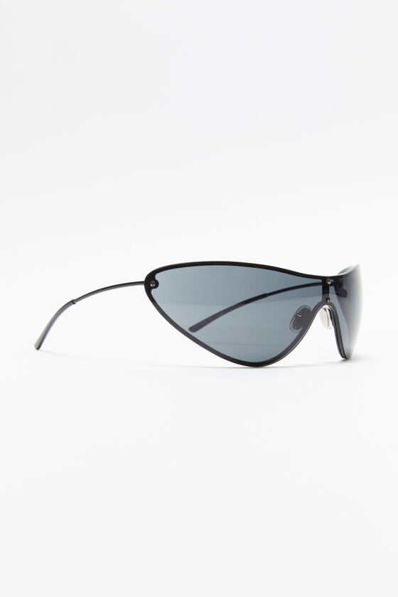 Acne Studios - メタルフレームサングラス - ブラック/ブラック