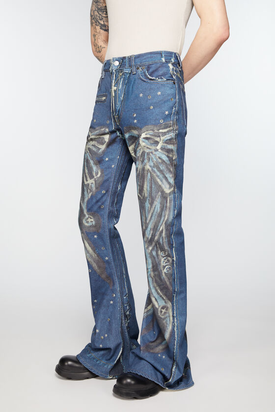 Acne Studios - Regular fit jeans - 2024M - Mid Blue 