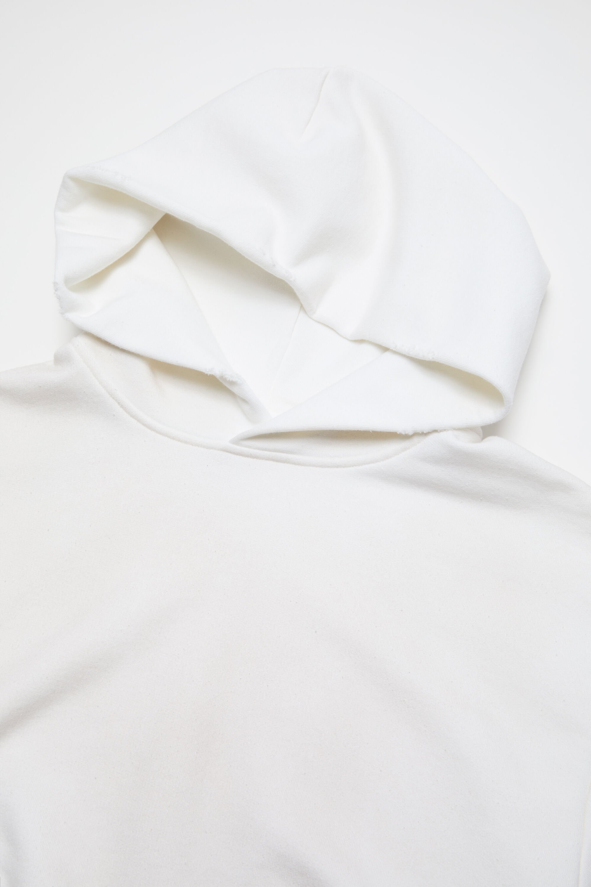 Acne Studios - Logo hooded sweater - Dusty white