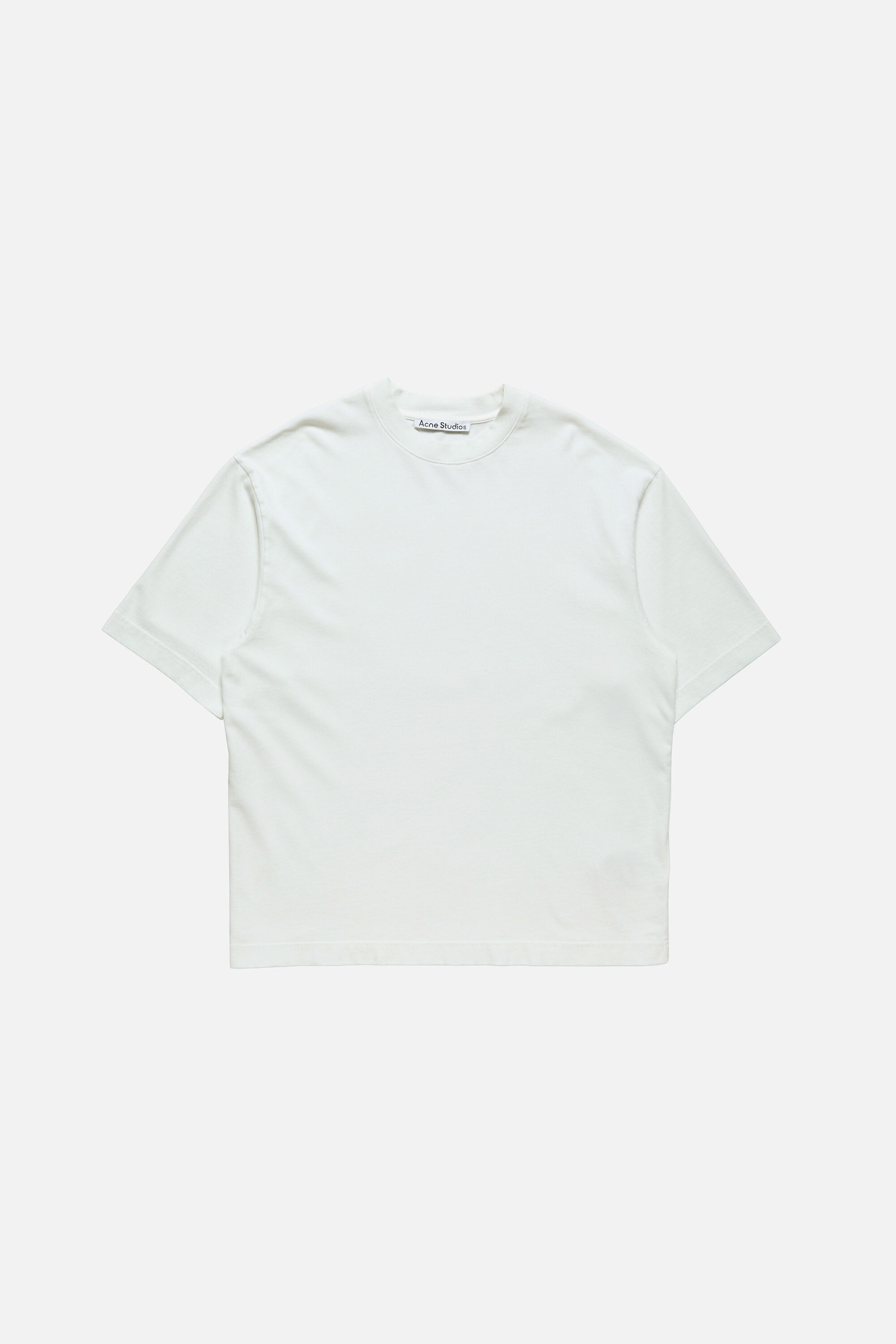 Acne Studios - Logo t-shirt - Relaxed fit - Ice White