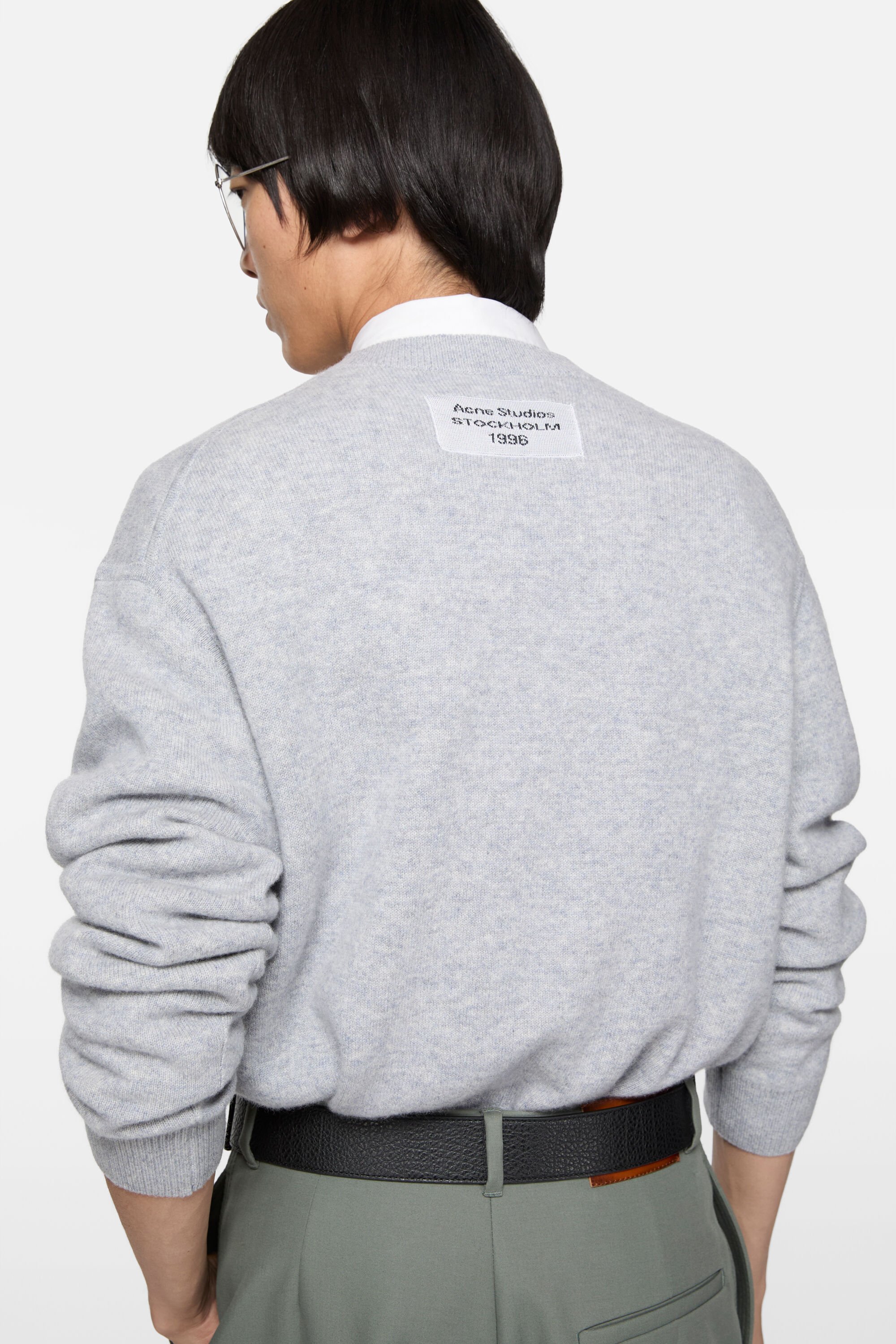 Acne Studios - Cashmere jumper - Cold grey melange