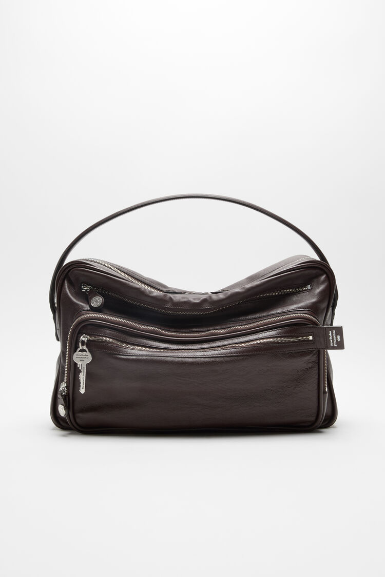 Acne Studios - Camero Camera Shoulder Bag - Chocolate brown