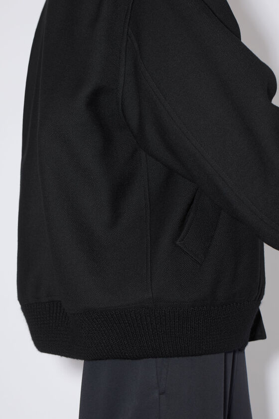Chamarra Bomber Jacket Negra – Idink Clothing