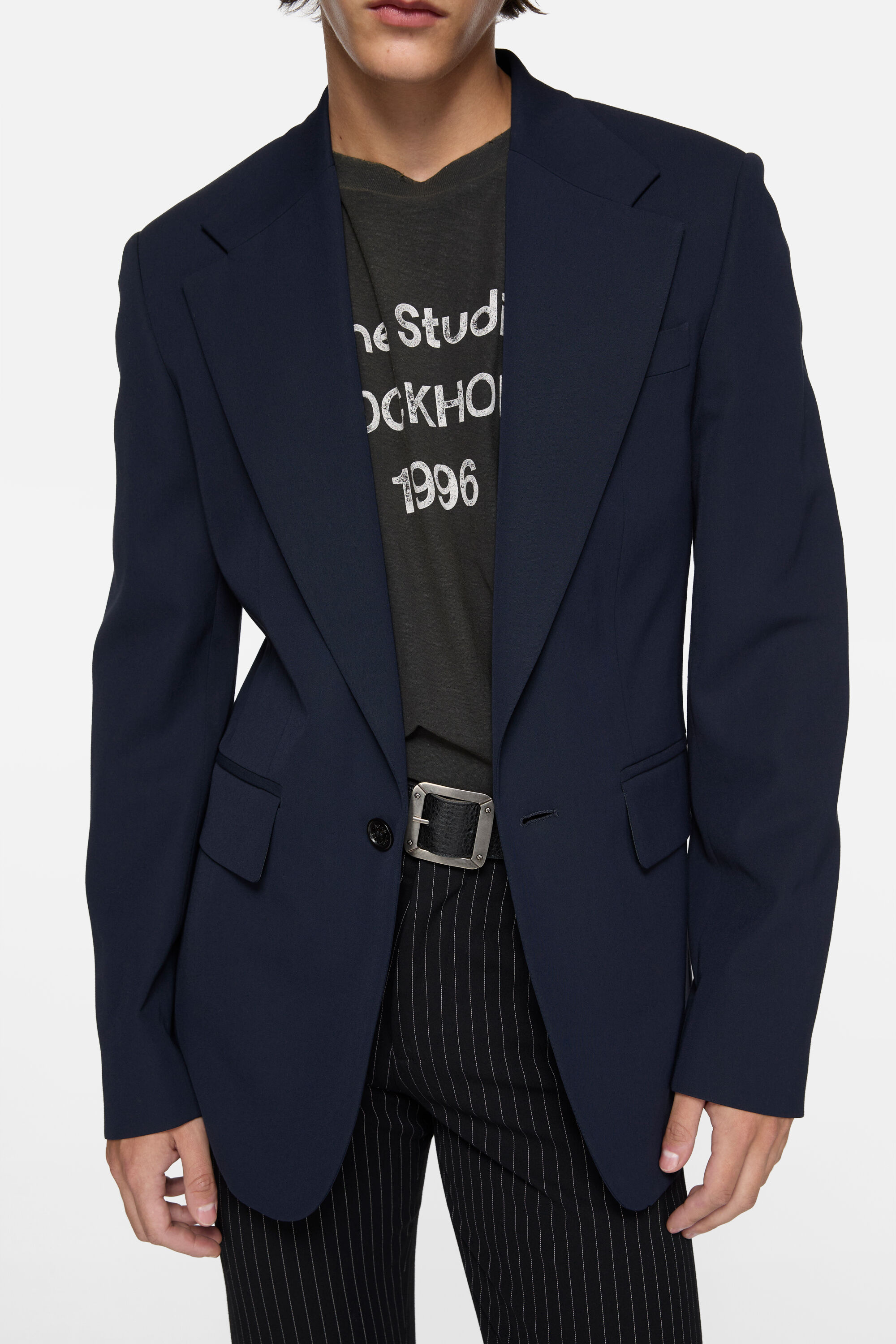 Acne Studios - Fitted suit jacket - Navy