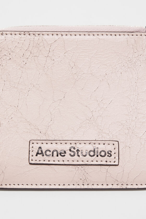 Acne Studios - ジップレザーウォレット - パステルピンク