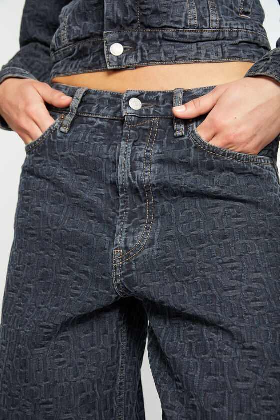 Acne Studios - Baggy fit jeans - 1981F - Blue/black