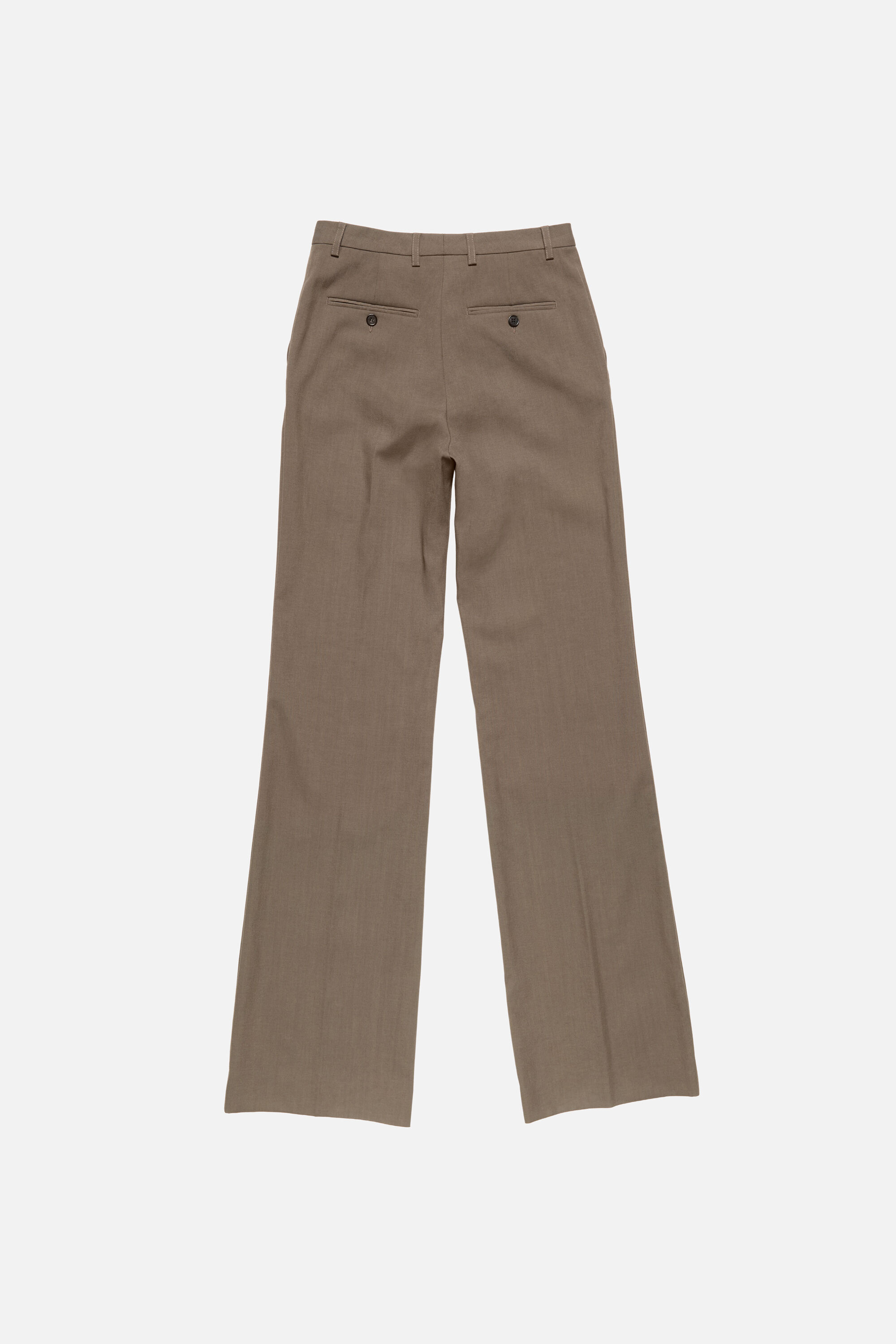 Acne Studios - テーラードウールトラウザーズ - カーキベージュ