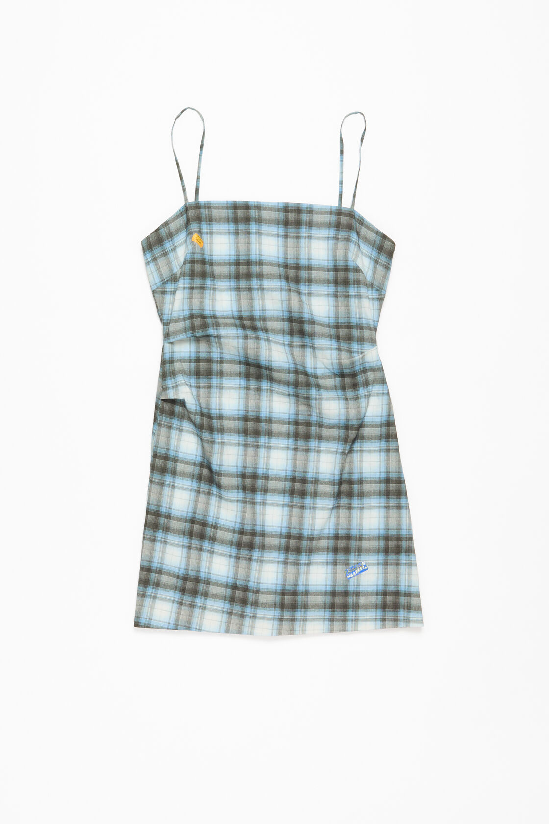 Strap dress, Brown/black, 2000x