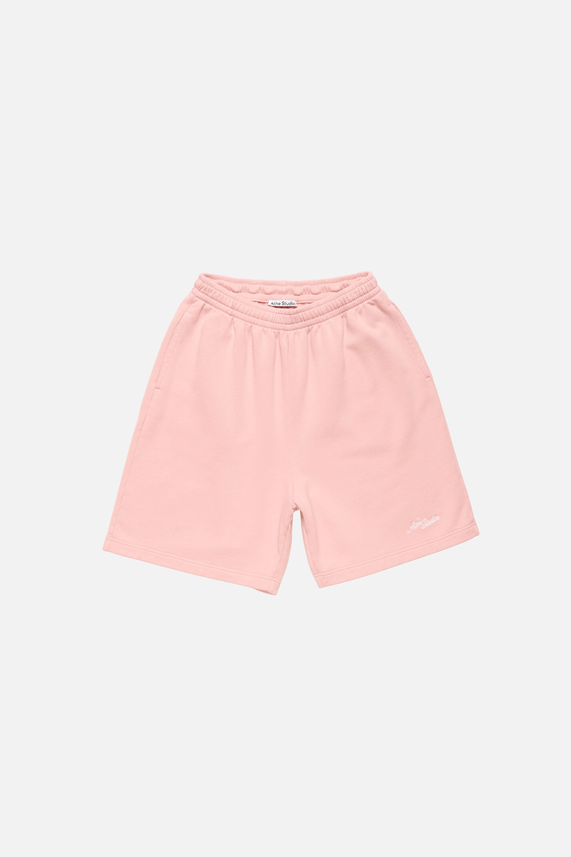 Acne Studios - ロゴフリースショートパンツ - フェイデッドピンク