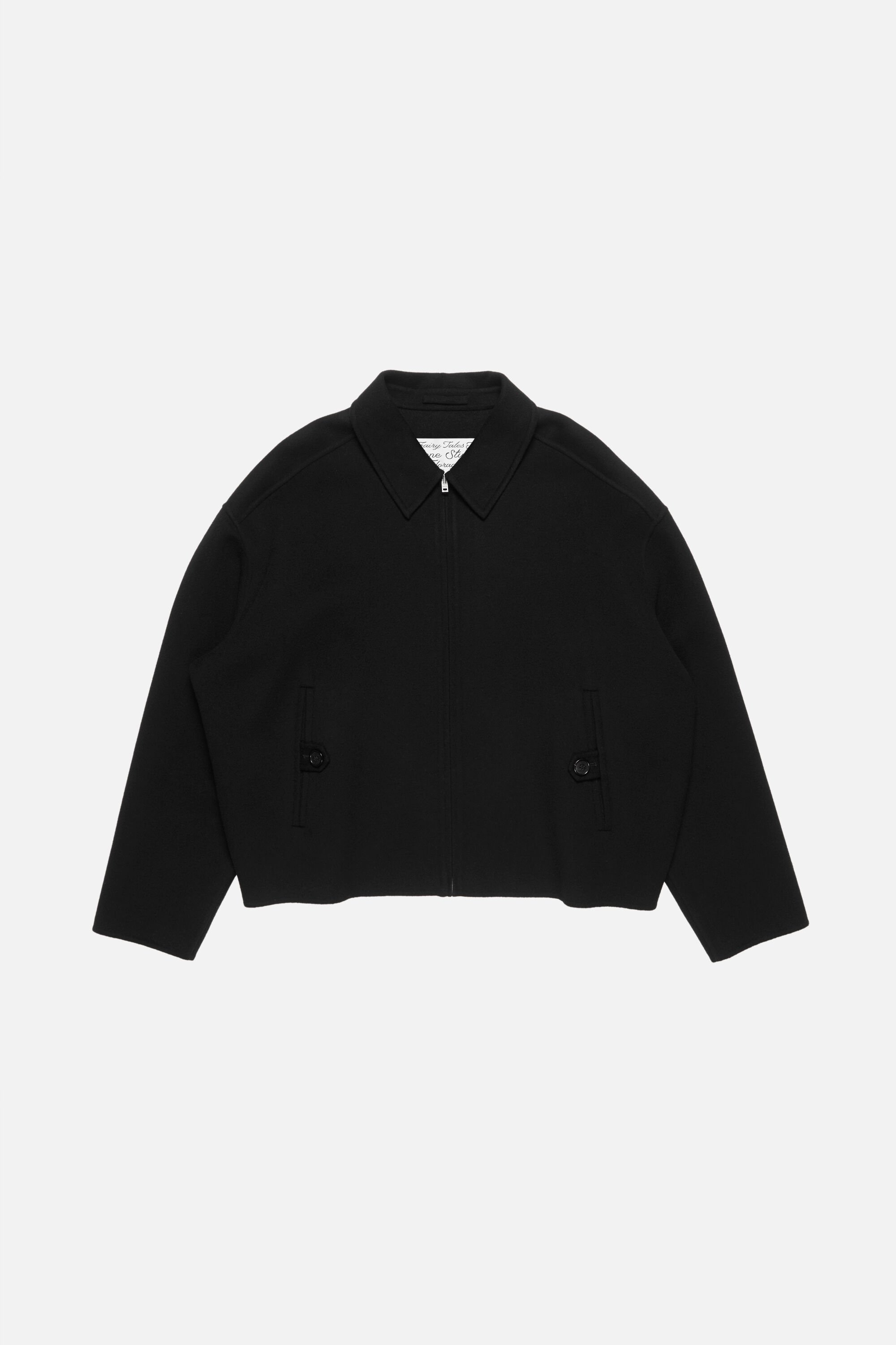値下げ‼️アクネAcne Studios カシミヤ混ウールジャケット44ブラック Acne Studios - Cashmere jacket - Black