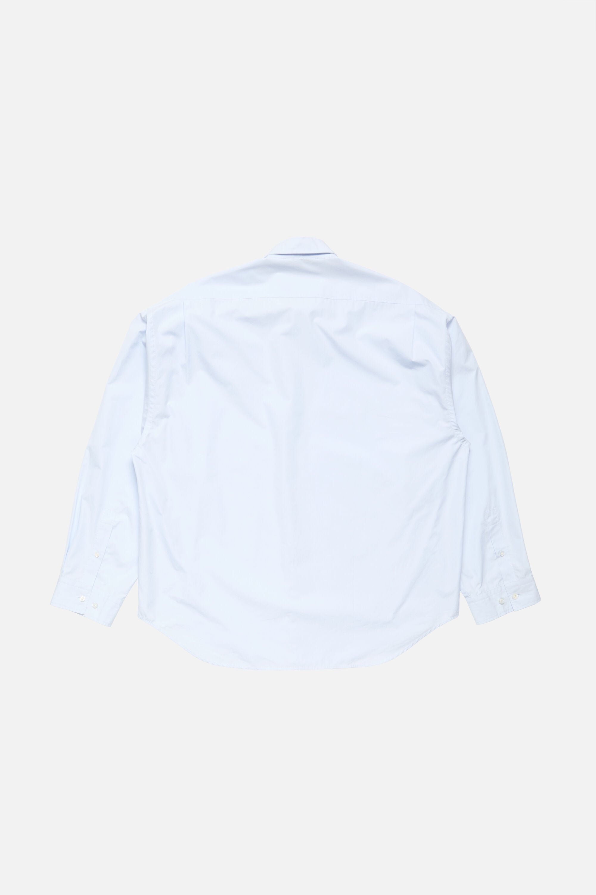 Acne Studios - Button-up shirt with logo - Ice blue