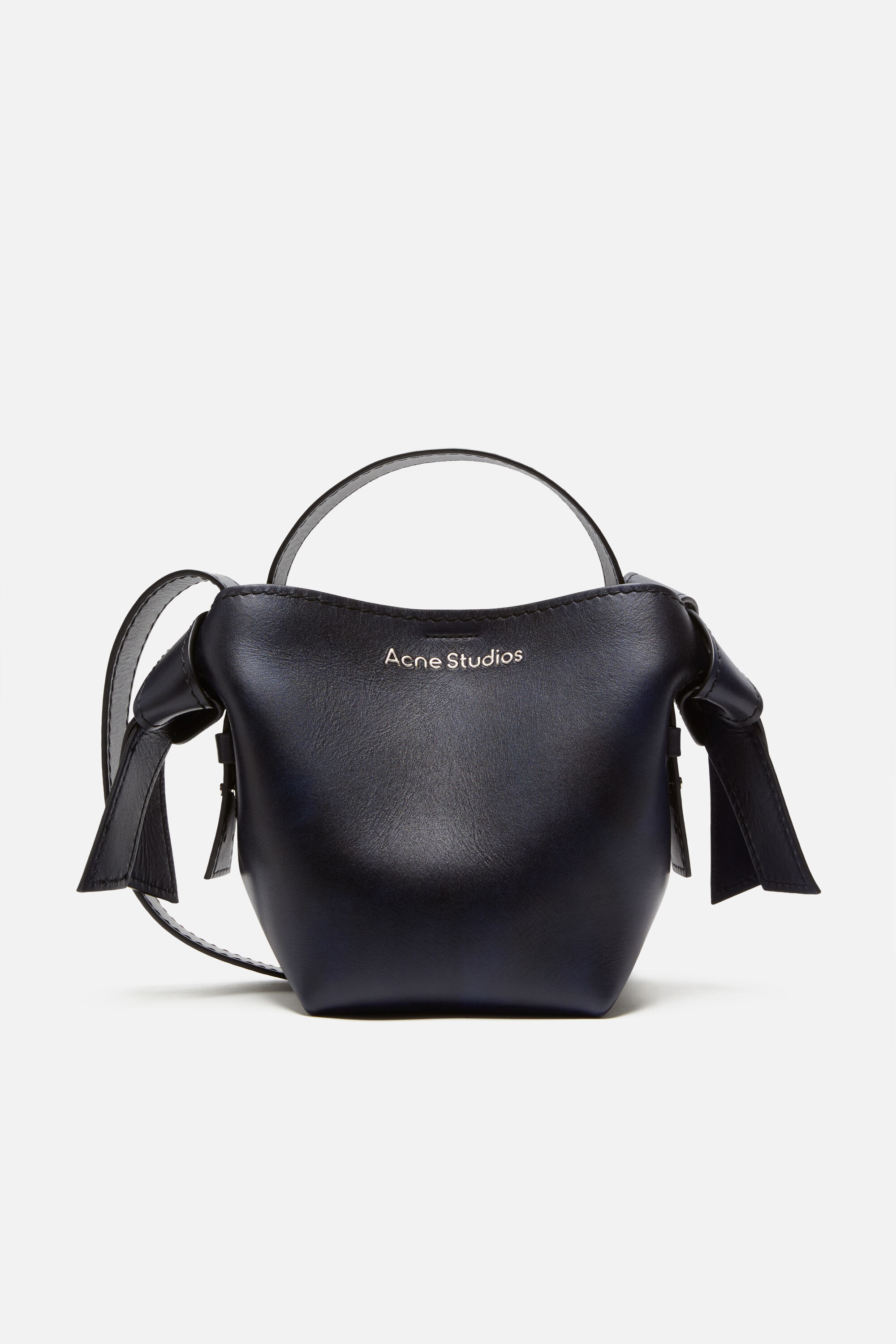 Acne Studios - Musubi mini shoulder bag - Navy blue