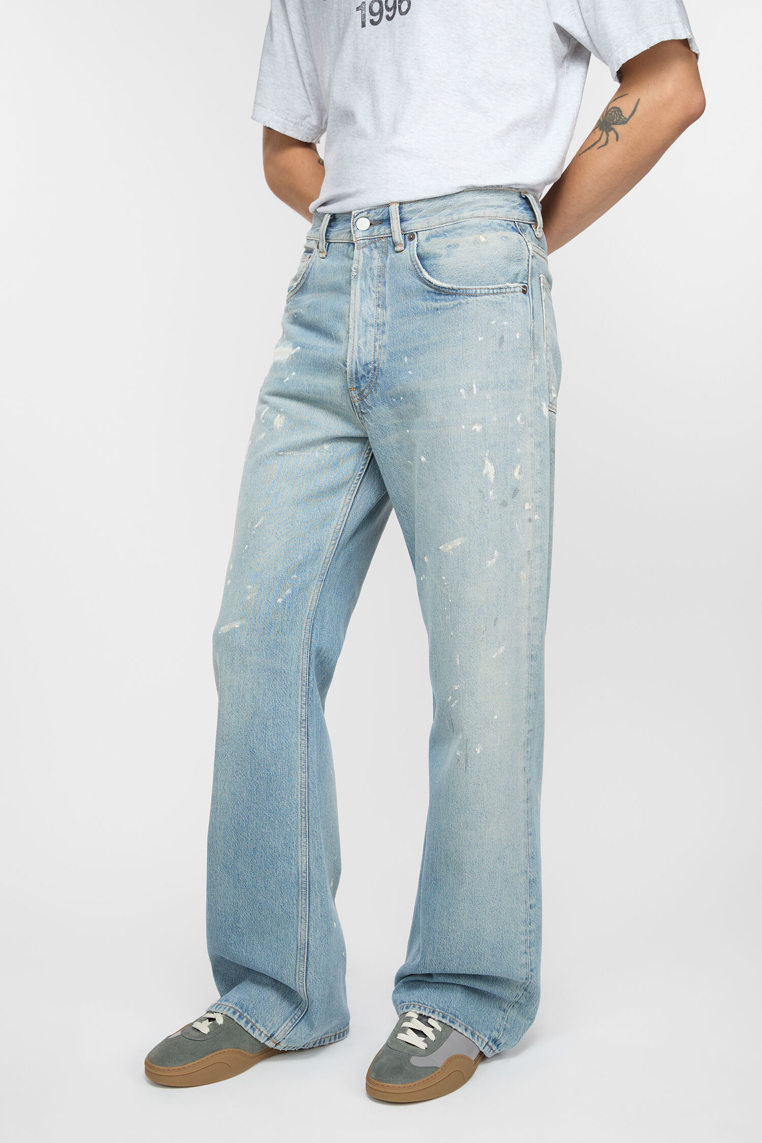 Acne Studio Women Reg Fit 2021F Jeans Mid Blue main image 0