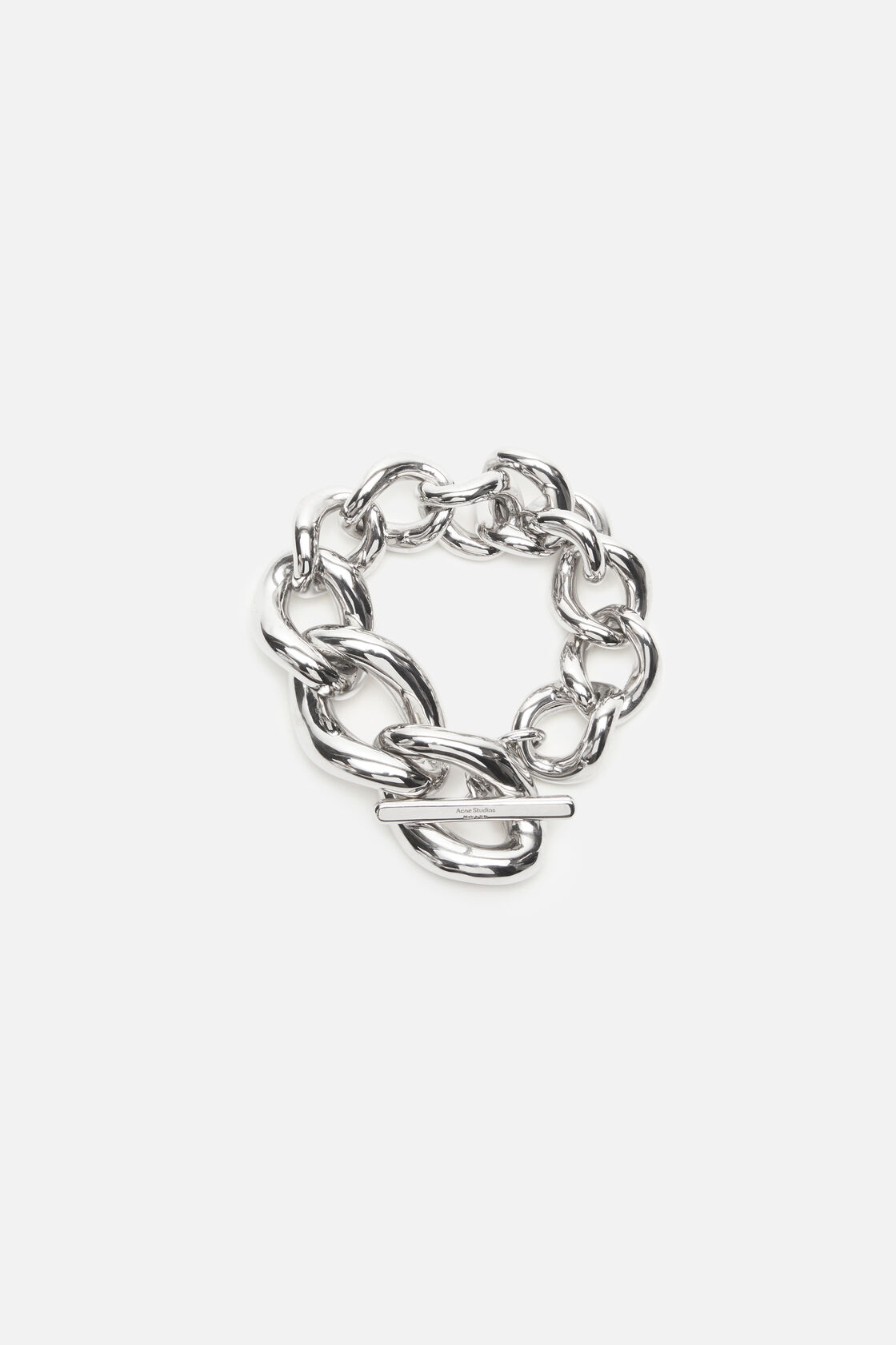 Chunky chain bracelet, Silver, 2000x