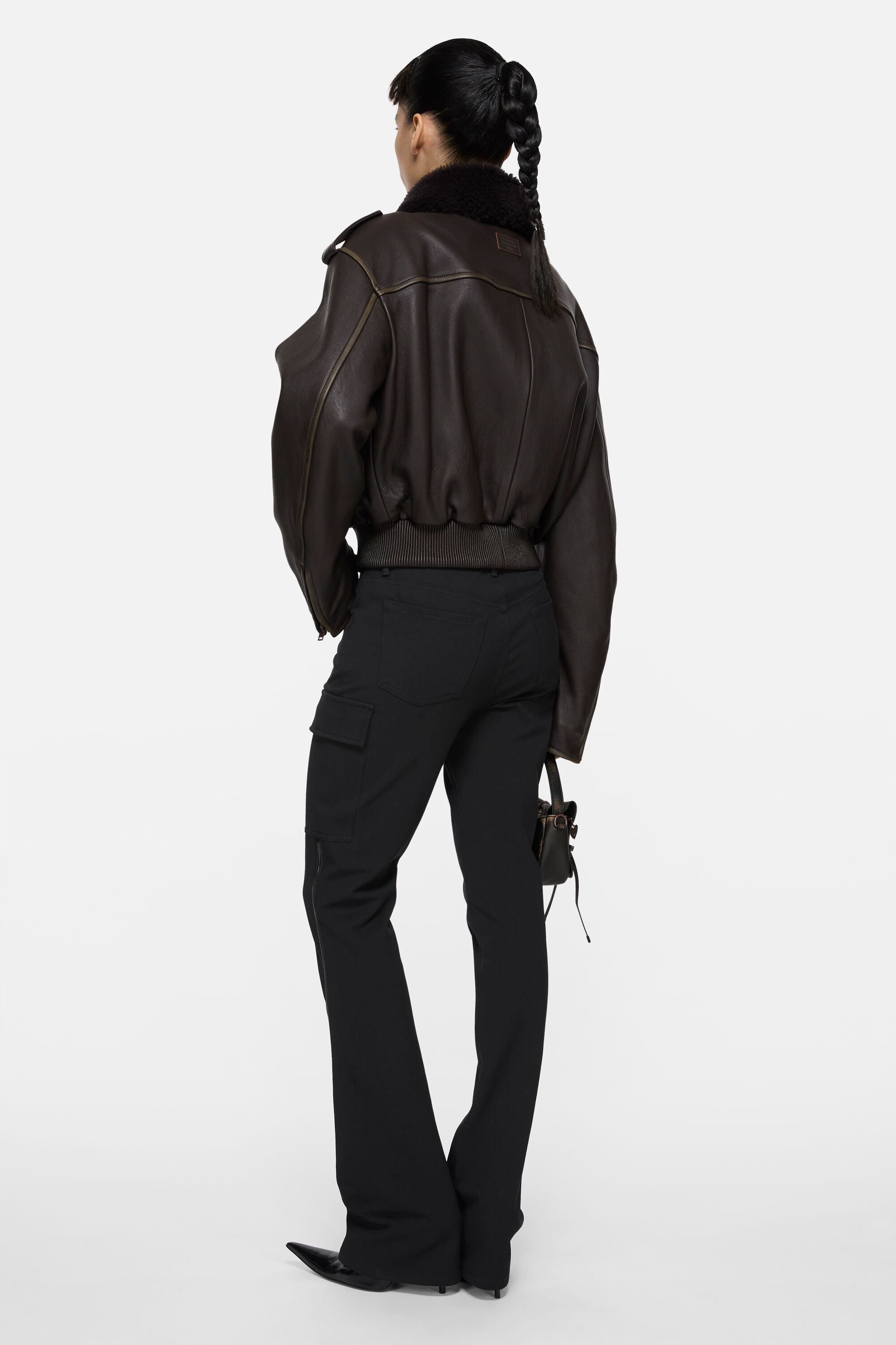 Acne Studios - ストレッチジップトラウザーズ - ブラック