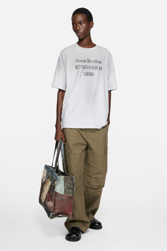 Acne Studios - ロゴTシャツ - リラックスユニセックスフィット 