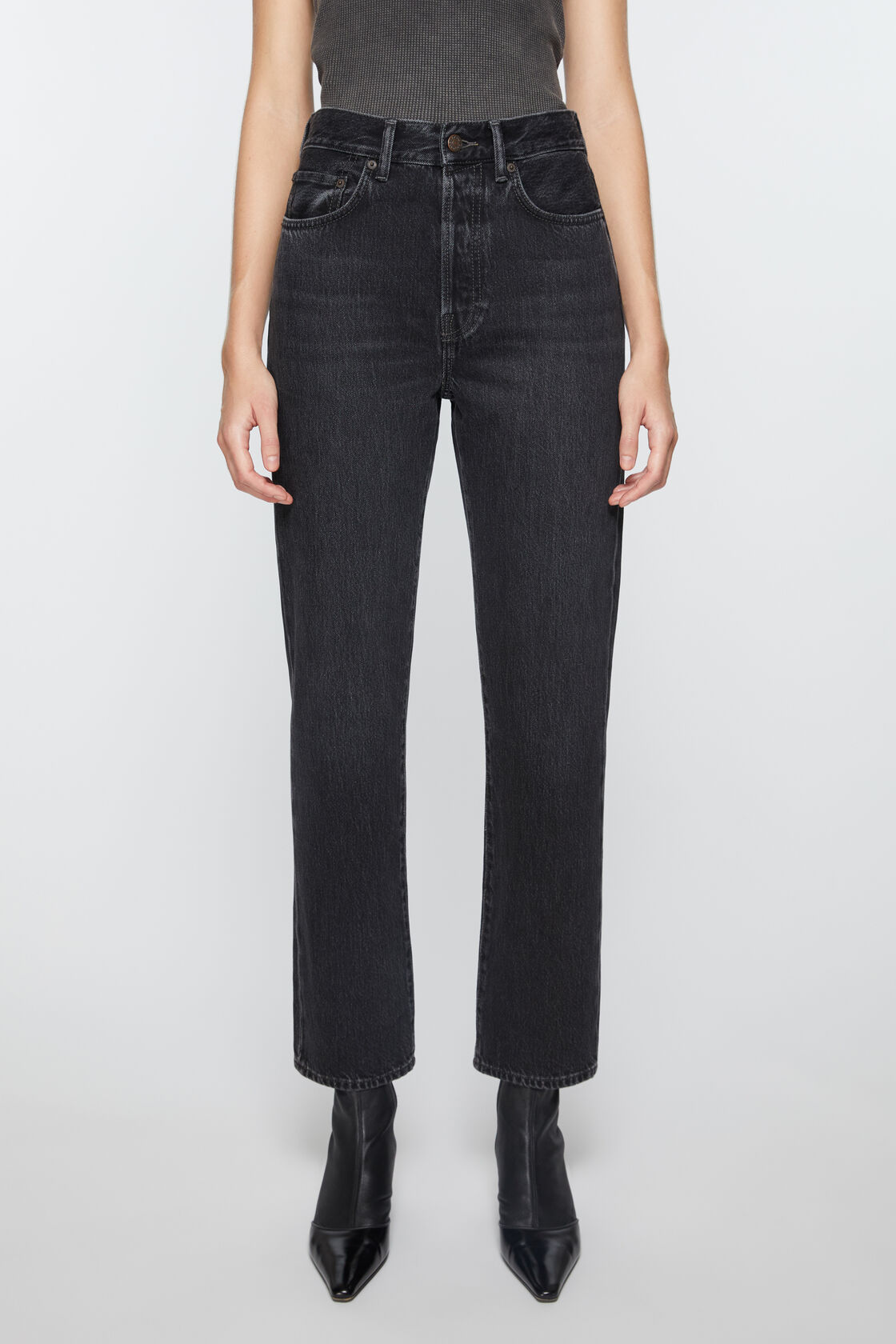 Regular fit jeans - Mece, Black, 2000x