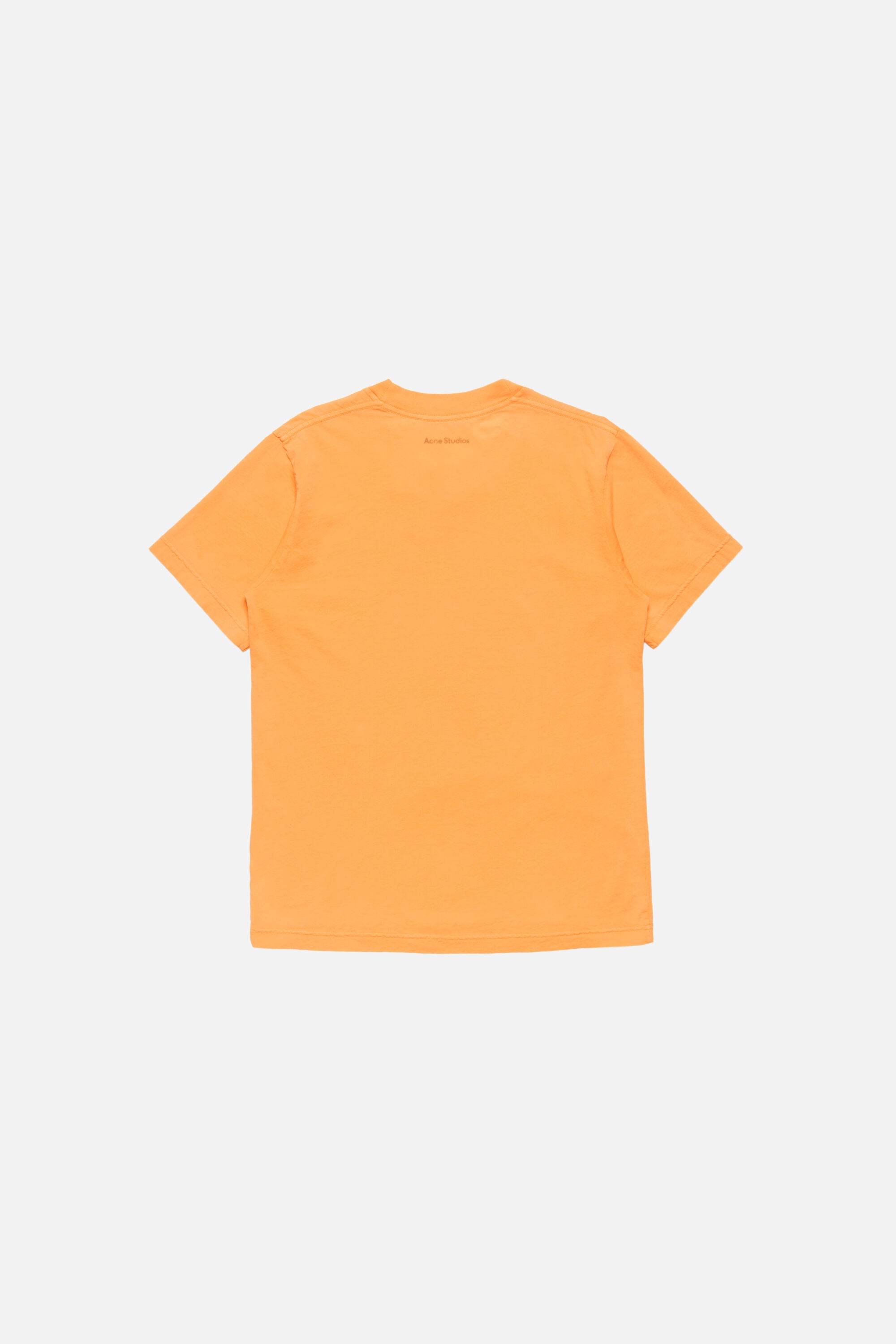 Acne Studios - Sprayed graphic t-shirt - Saffron Yellow