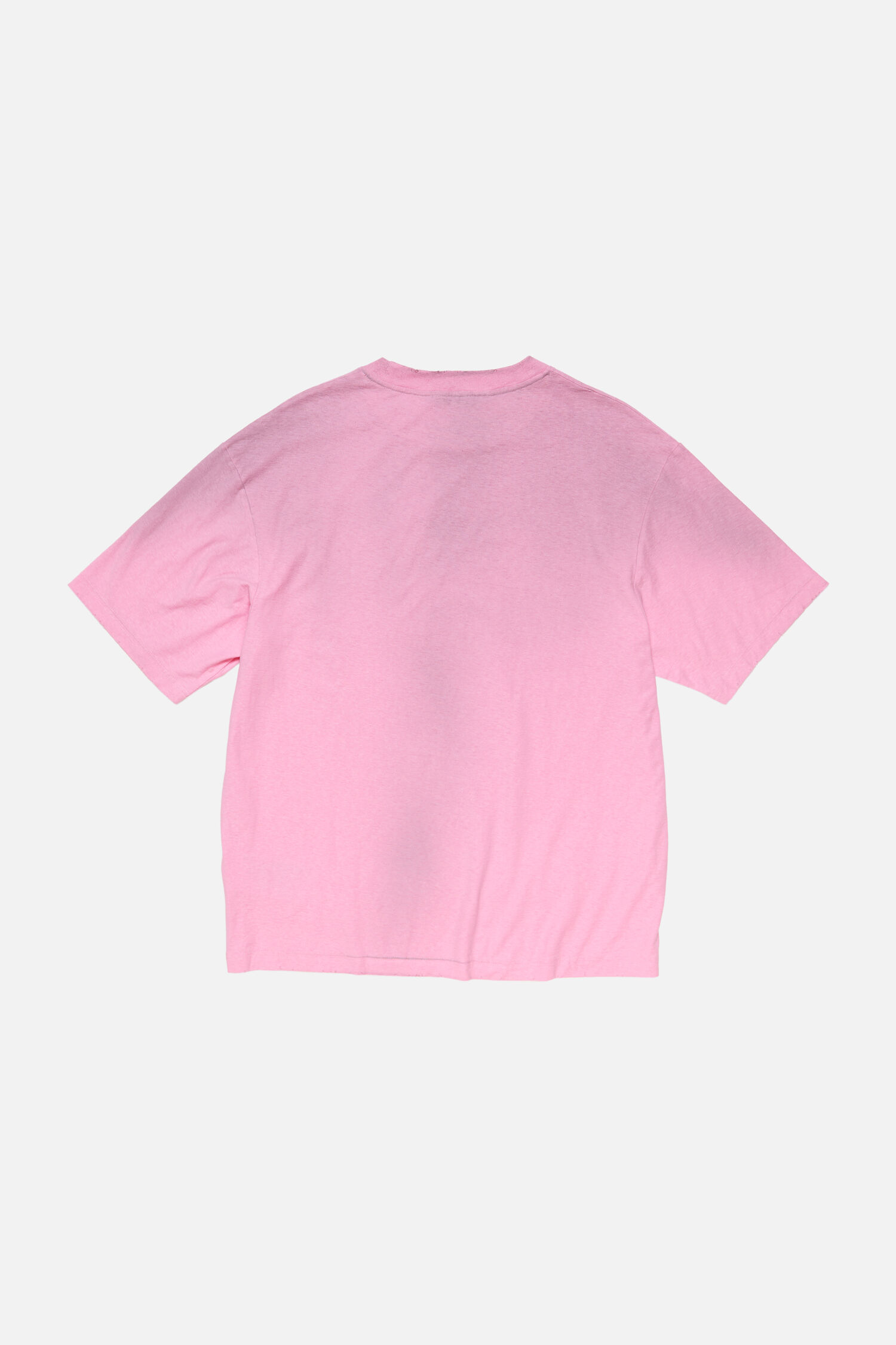 Acne Studios - Logo t-shirt - Relaxed fit - Cotton candy pink 