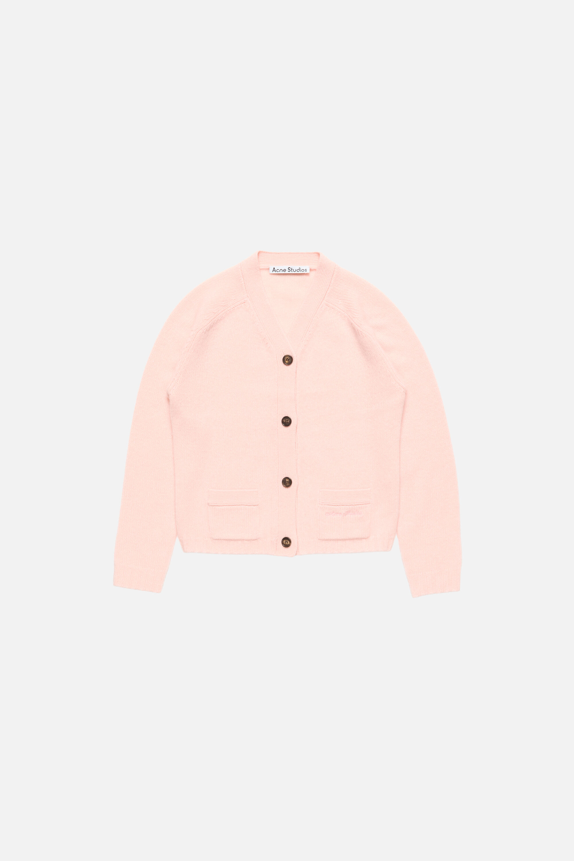 Acne Studios - カシミヤVネックカーディガン - ライトローズピンク