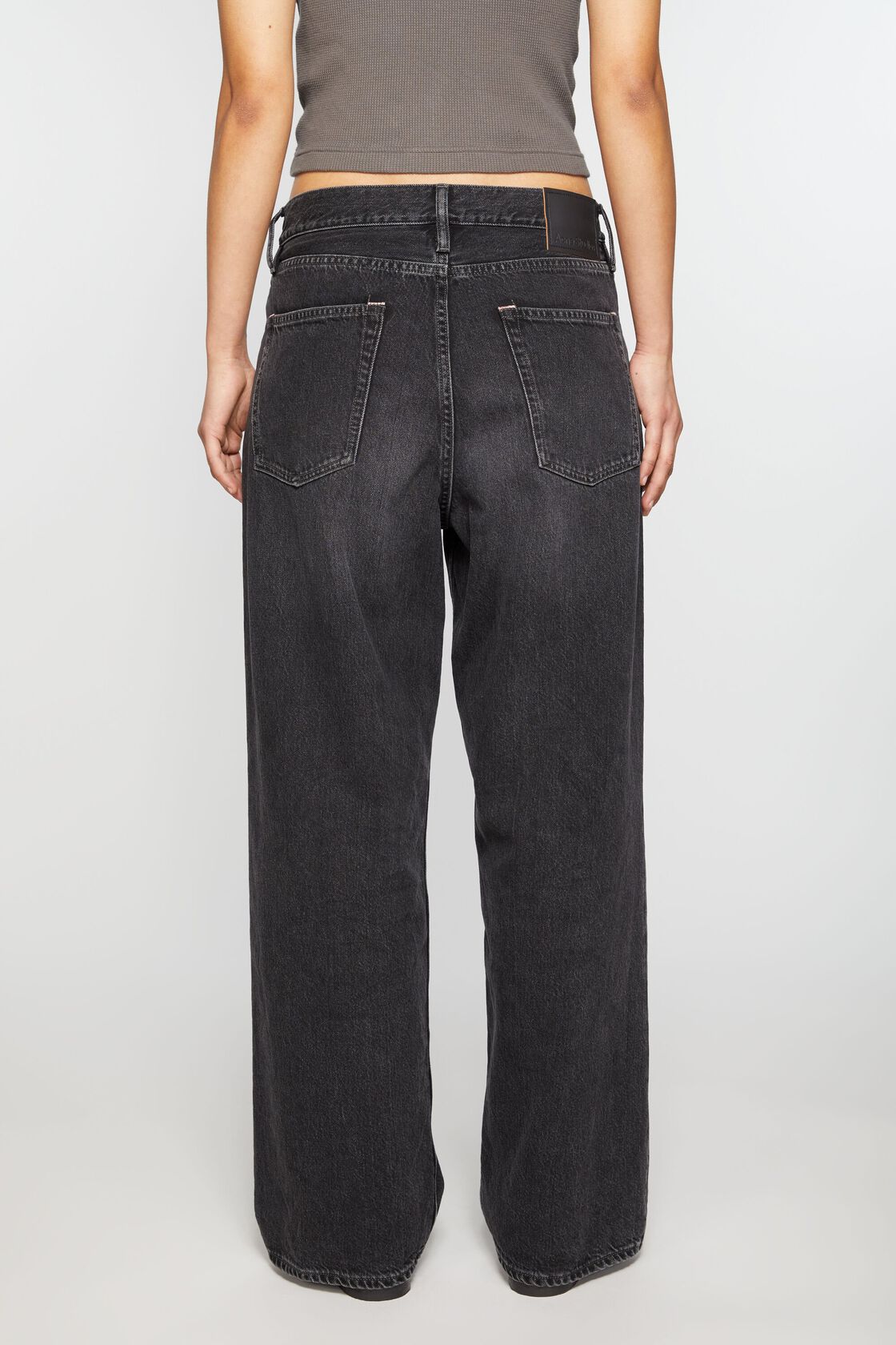 Loose fit jeans - 1981F, Black, 2000x