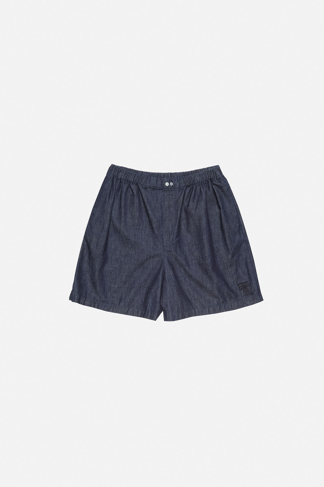 Casual denim shorts, Mid blue, 2000x