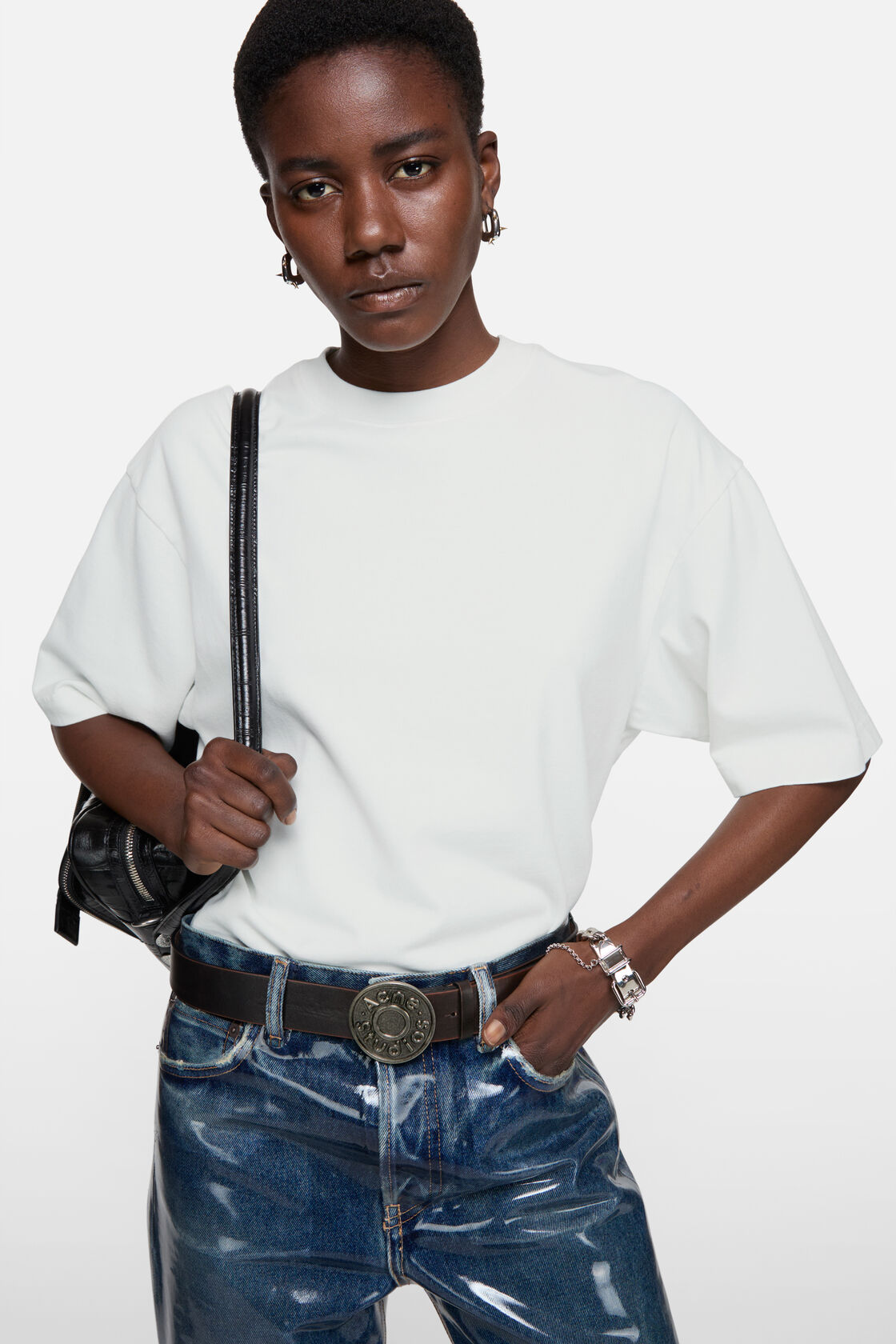 Logo t-shirt - Relaxed fit, Ice White, 2000x