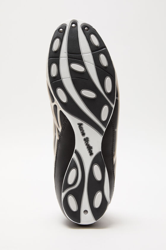 Acne Studios - Lace-up sneakers - Acne Studios x Kappa - Black/white