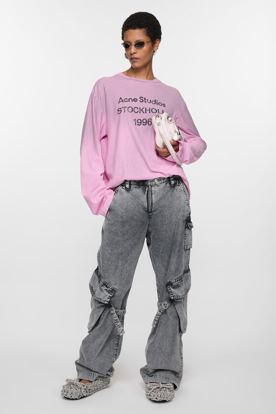 Acne Studios - カーゴトラウザーズ - ウォッシュドアンスラサイト