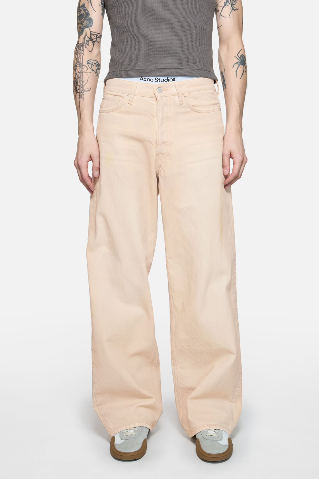 Loose fit jeans - 1981, Sand beige, 2000x