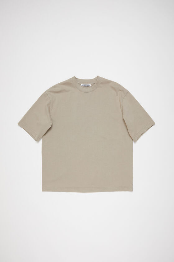 今期 25SS Acne Studios バックロゴパッチ クルーネックTシャツ クルー  