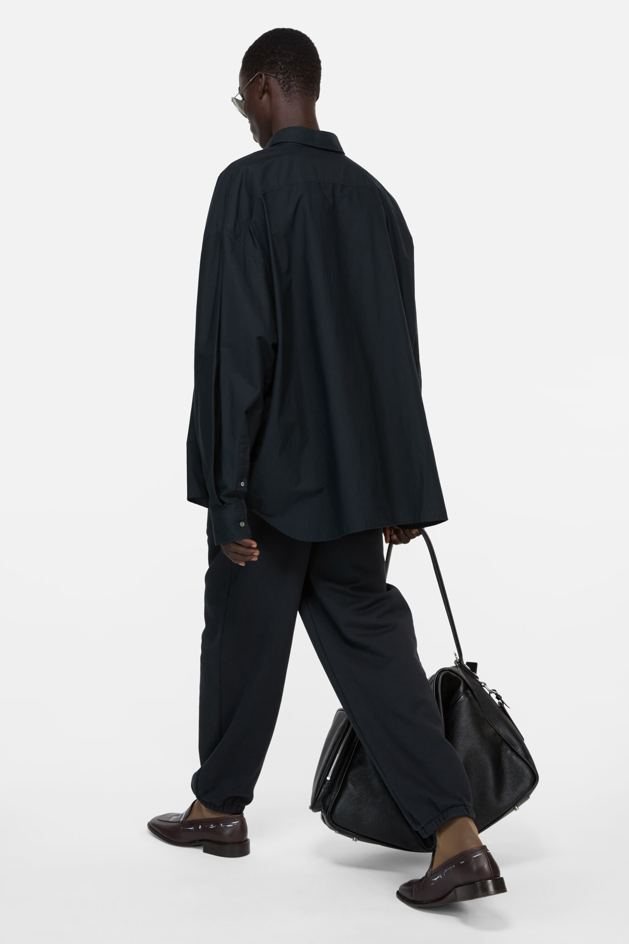 ACNE STUDIOS ブラック Karty シャツ Acne Studios ロングスリーブ デニムシャツ | ブラック | FARFETCH JP