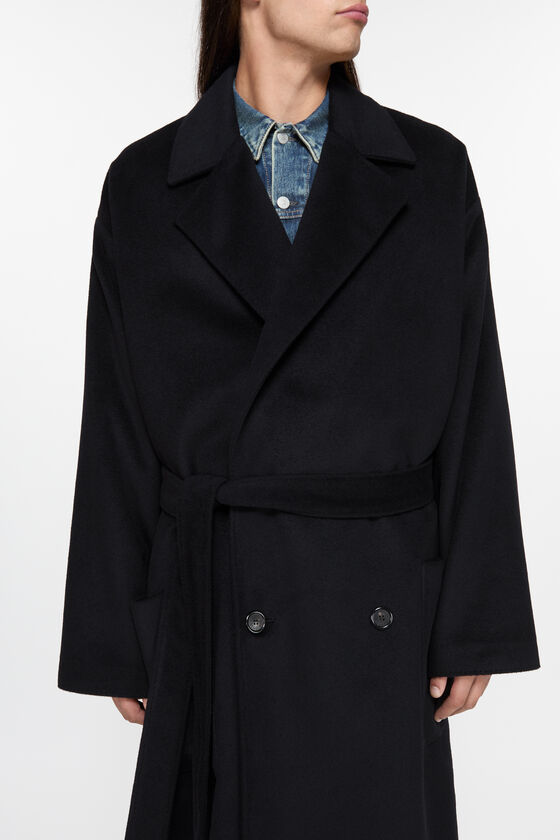Acne Studios - Double-breasted coat - Black