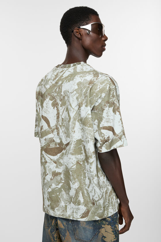Acne Studios - クルーネックTシャツ-リラックスユニセックスフィット 