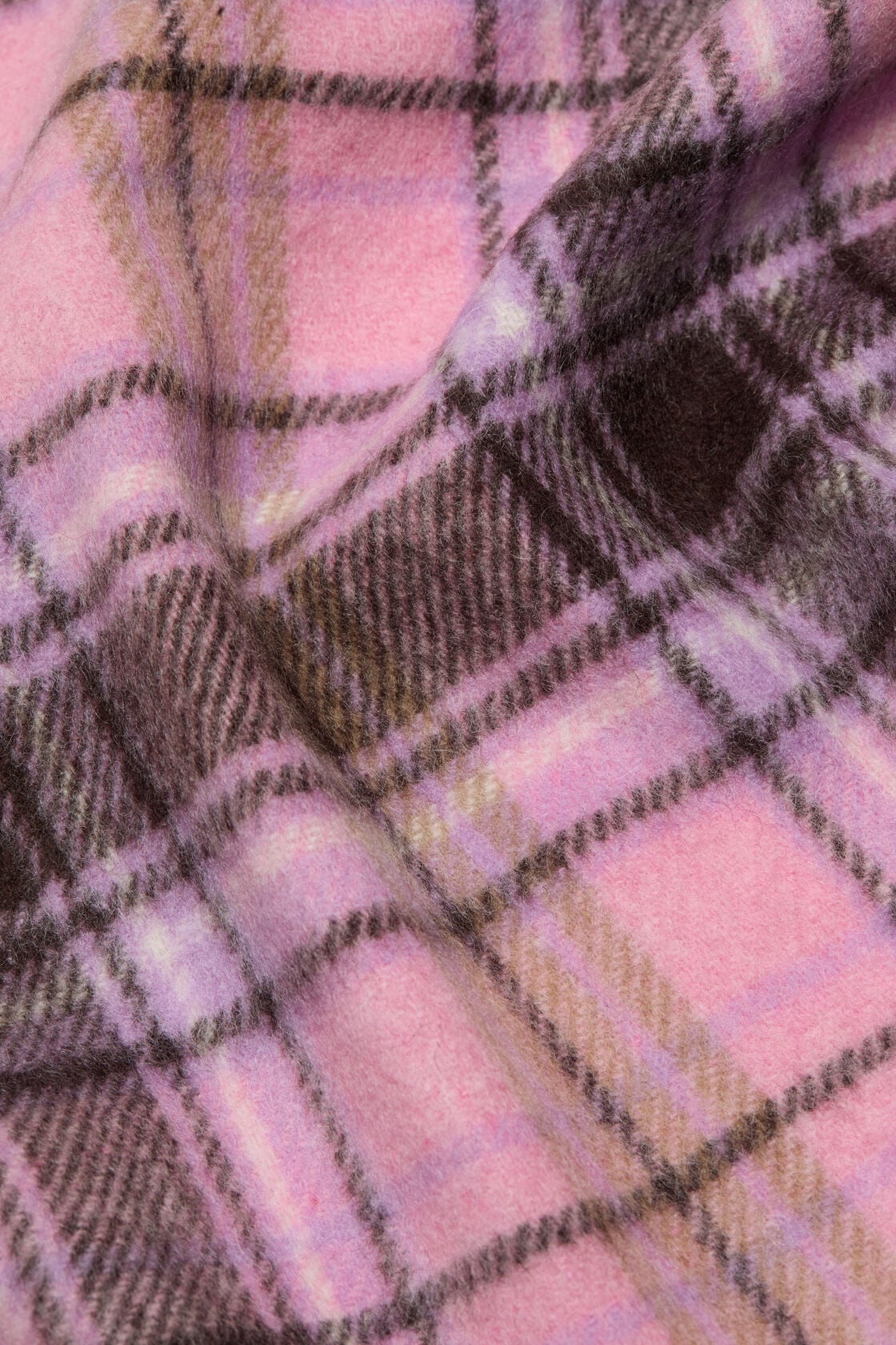 Cashmere scarf, Pink/black, 2000x