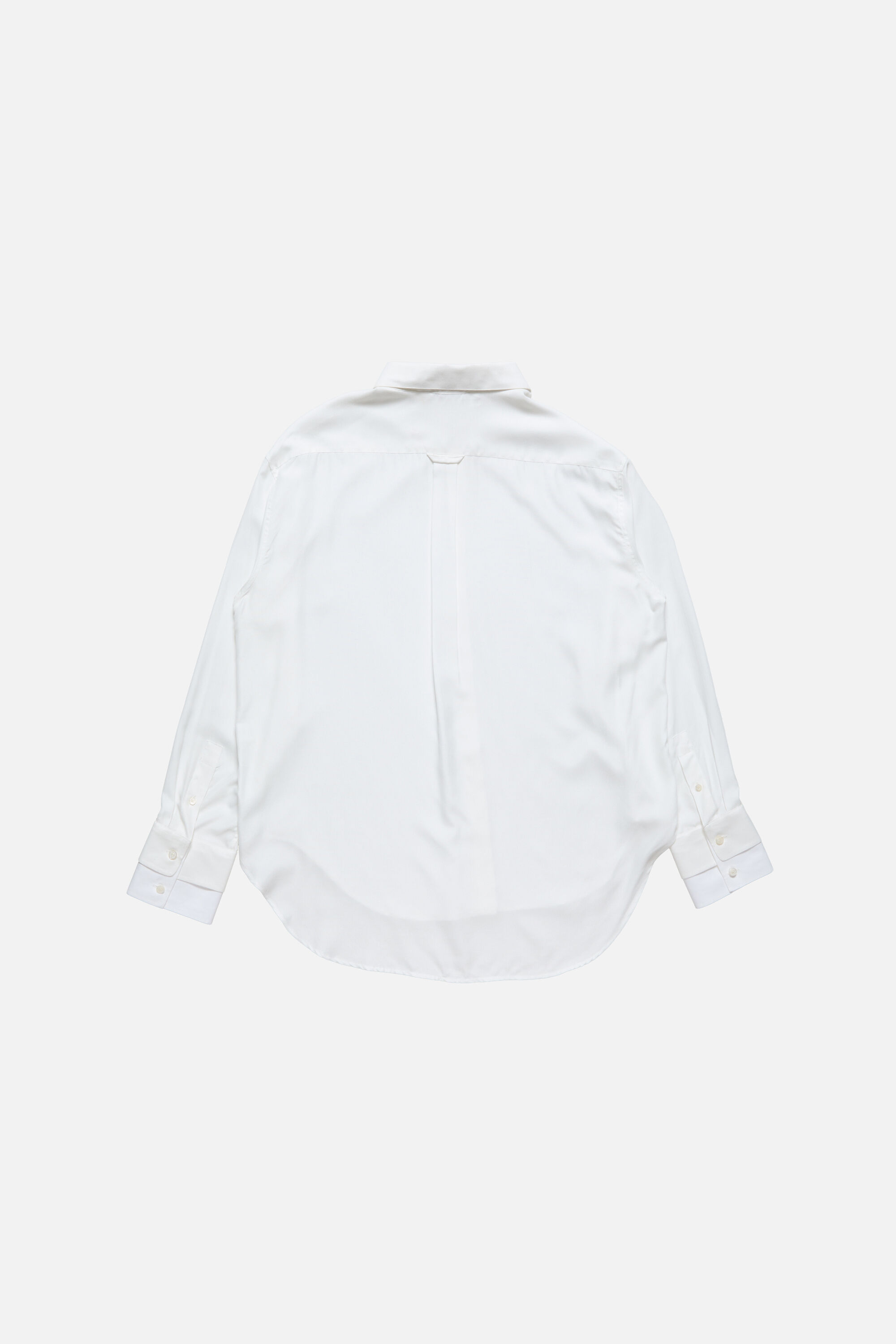 Acne Studios - Layered button-up - White/white