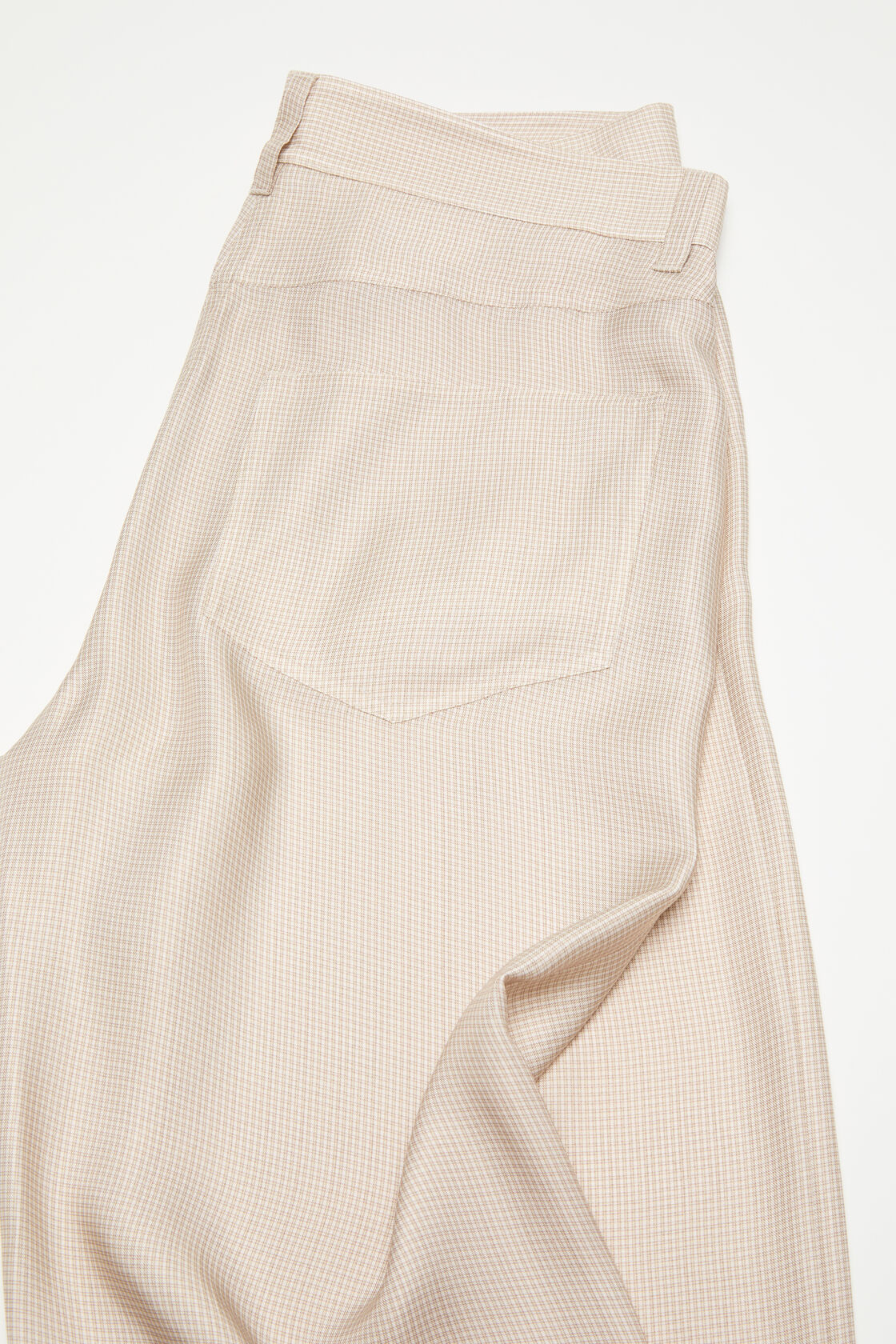 Casual check trousers, Beige Multi, 2000x