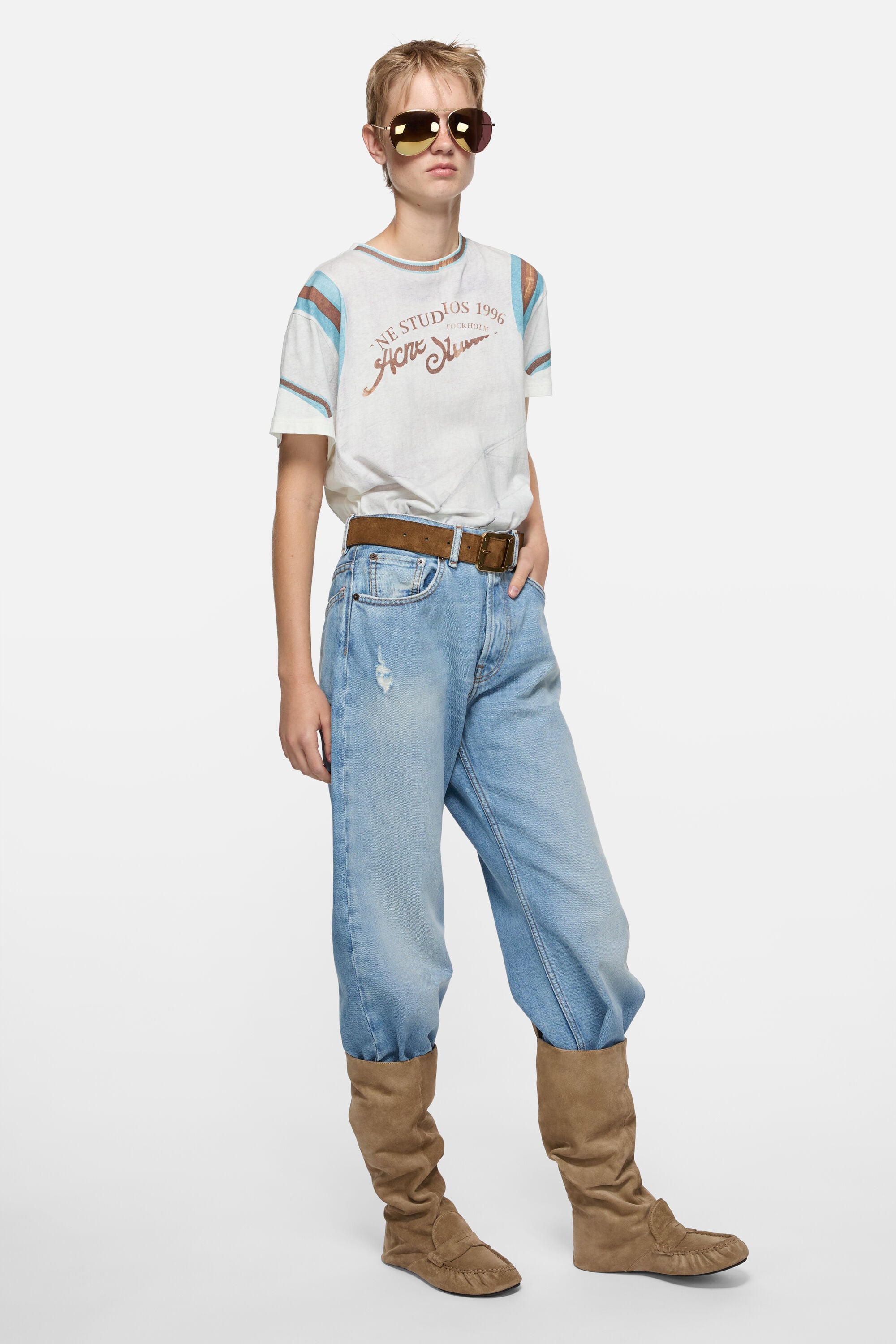 Acne Studios - Graphic t-shirt - White