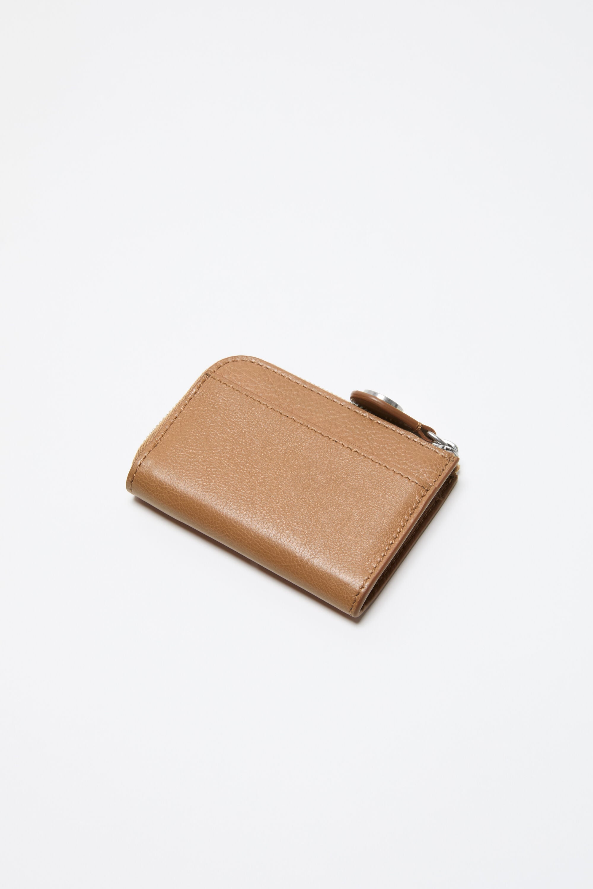 Acne Studios - Compact Zip Wallet - Caramel brown