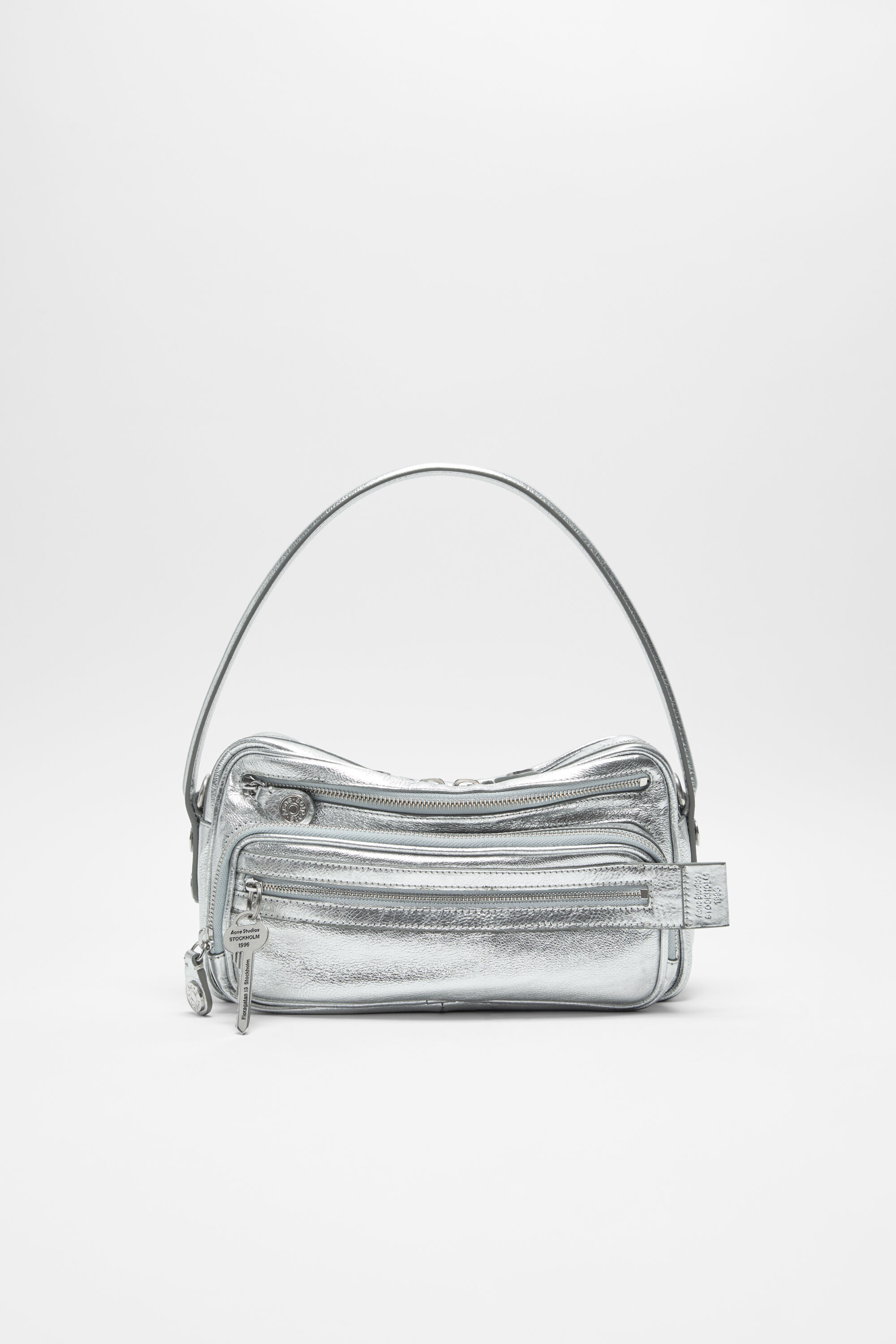 Acne Studios - Camero Party Shoulder Bag - Silver
