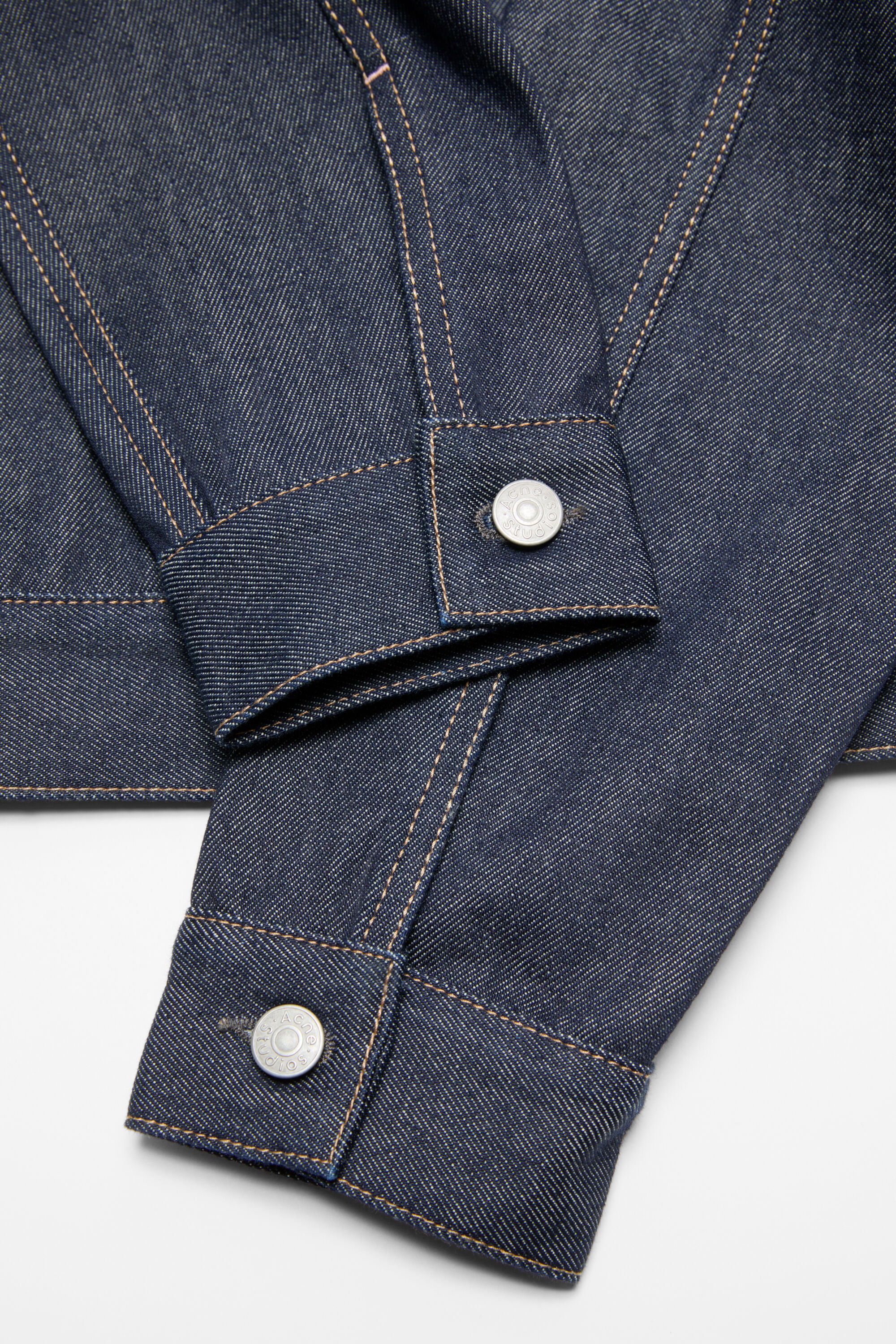 Acne Studios - ノンウォッシュデニムジャケット - インディゴブルー