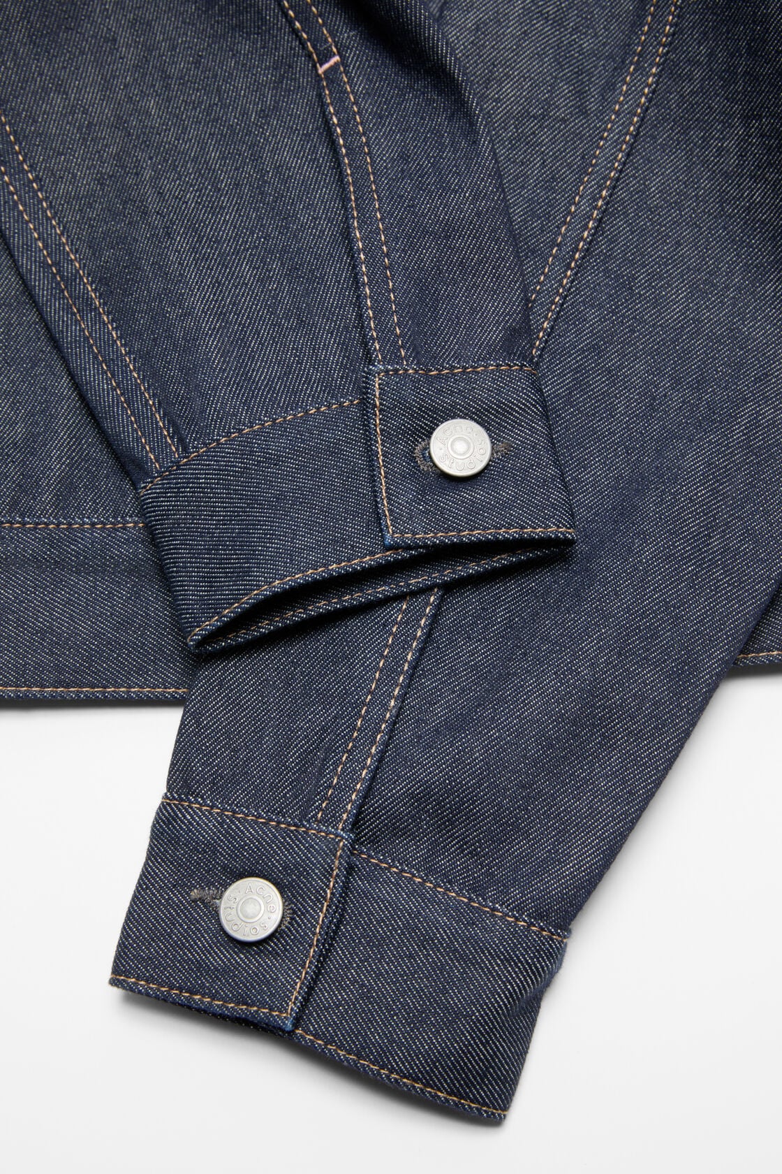 Raw denim jacket, Indigo blue, 2000x